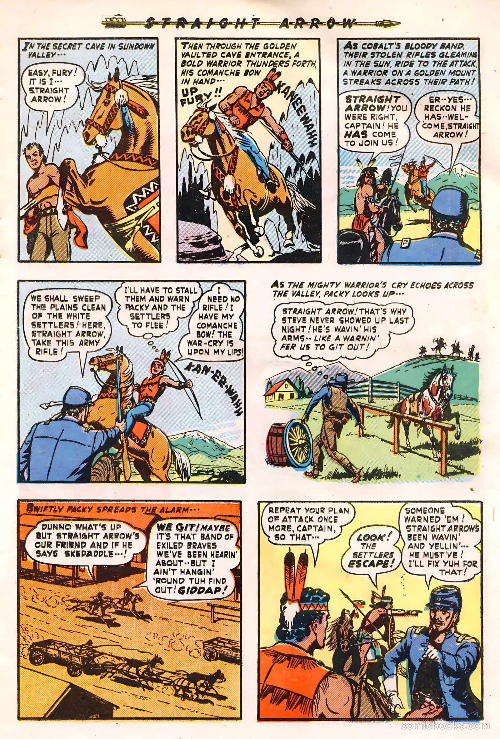 Straight Arrow #10 — page 15 of 36