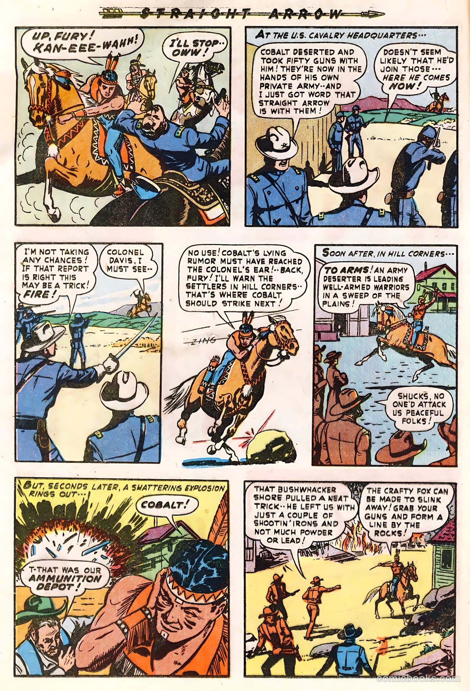 Straight Arrow #10 — page 16 of 36