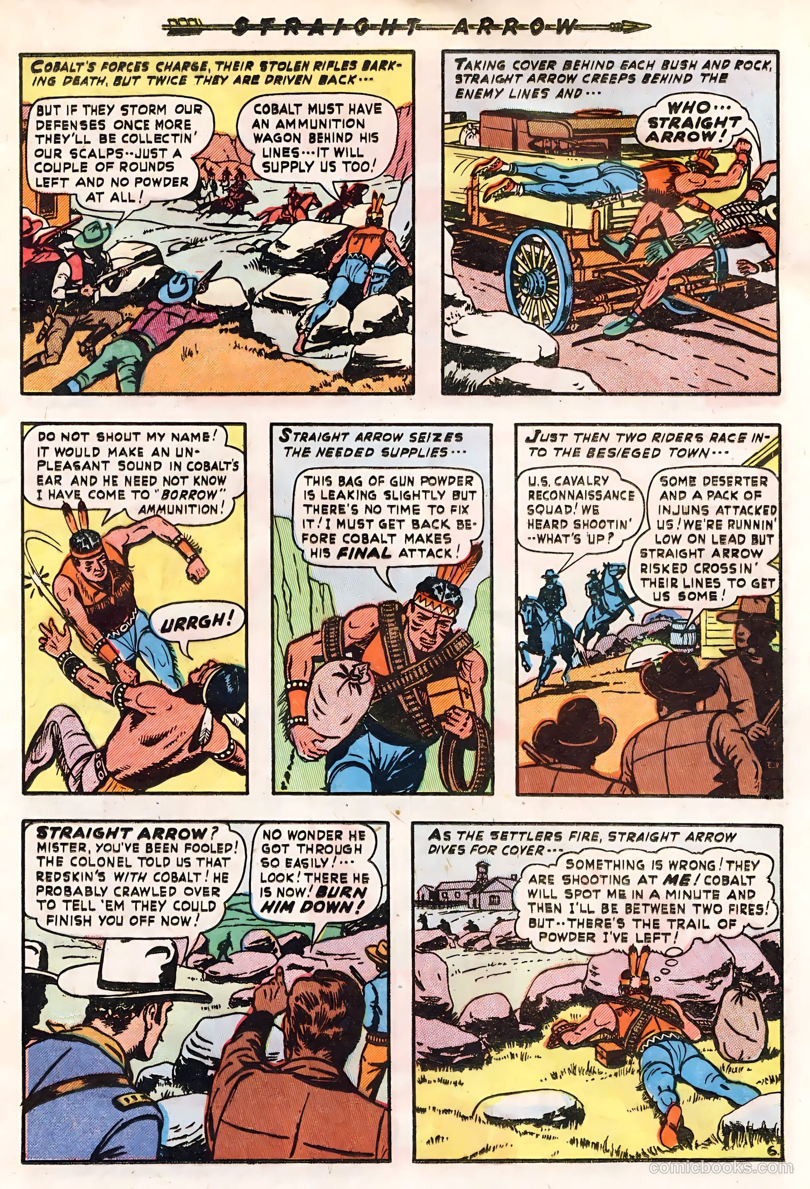 Straight Arrow #10 — page 17 of 36