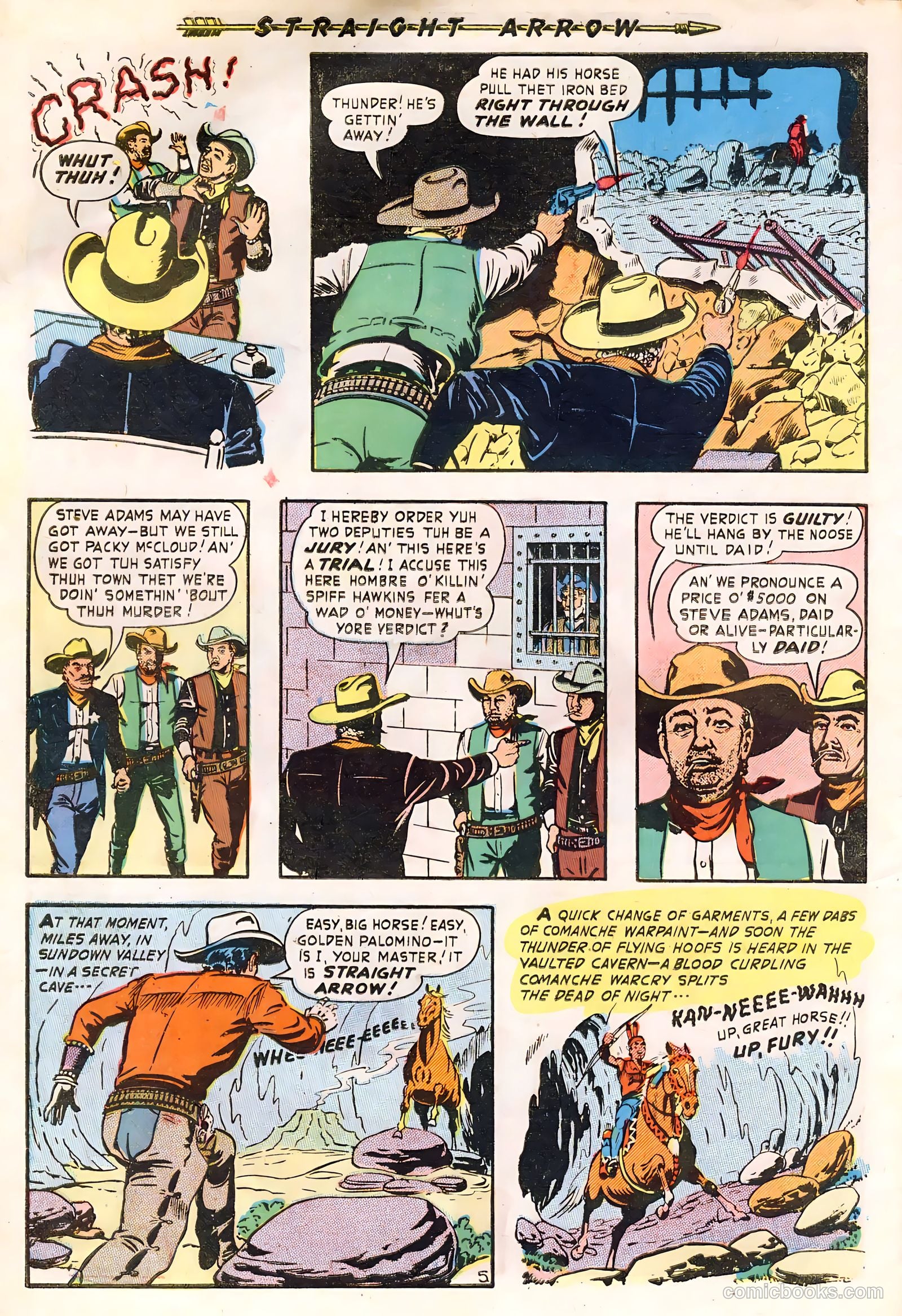 Straight Arrow #10 — page 30 of 36