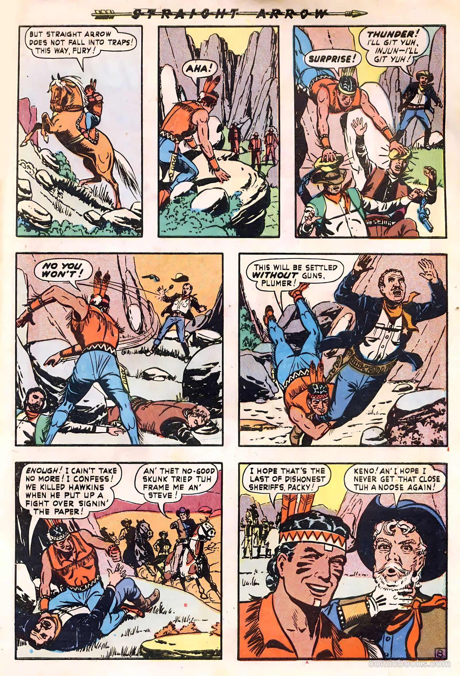 Straight Arrow #10 — page 33 of 36