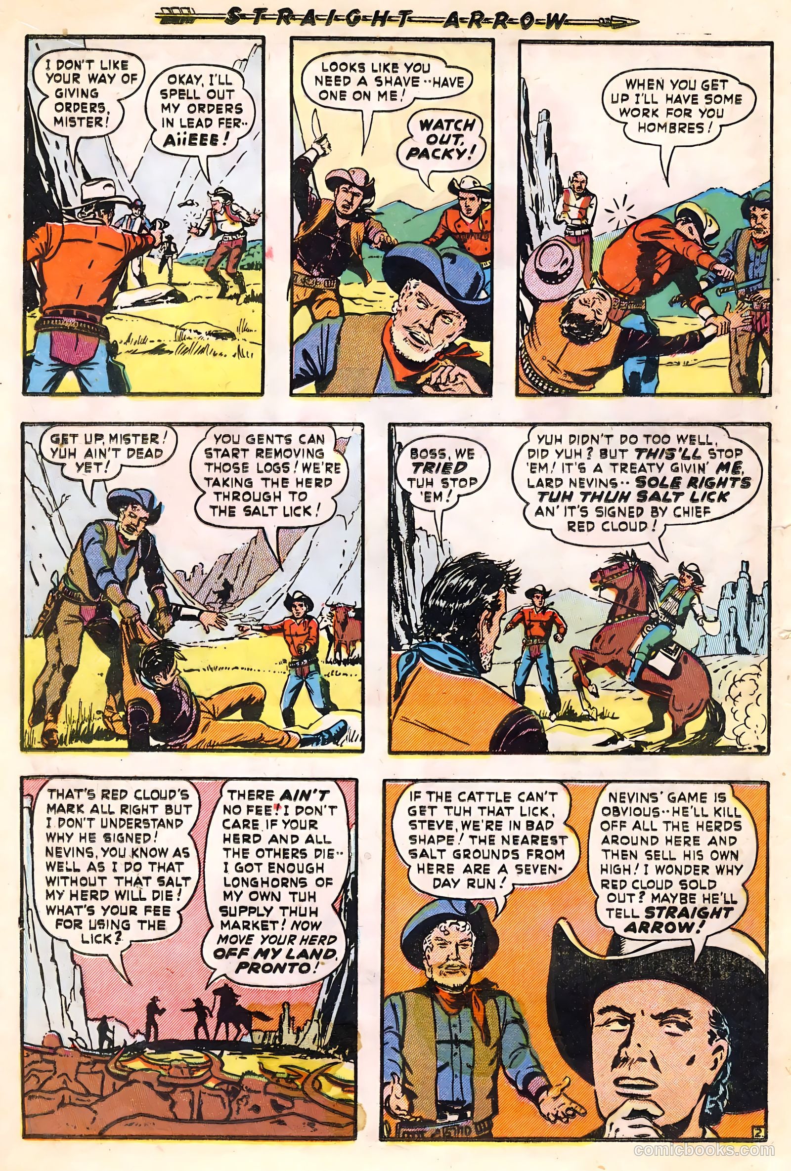 Straight Arrow #11 — page 12 of 36