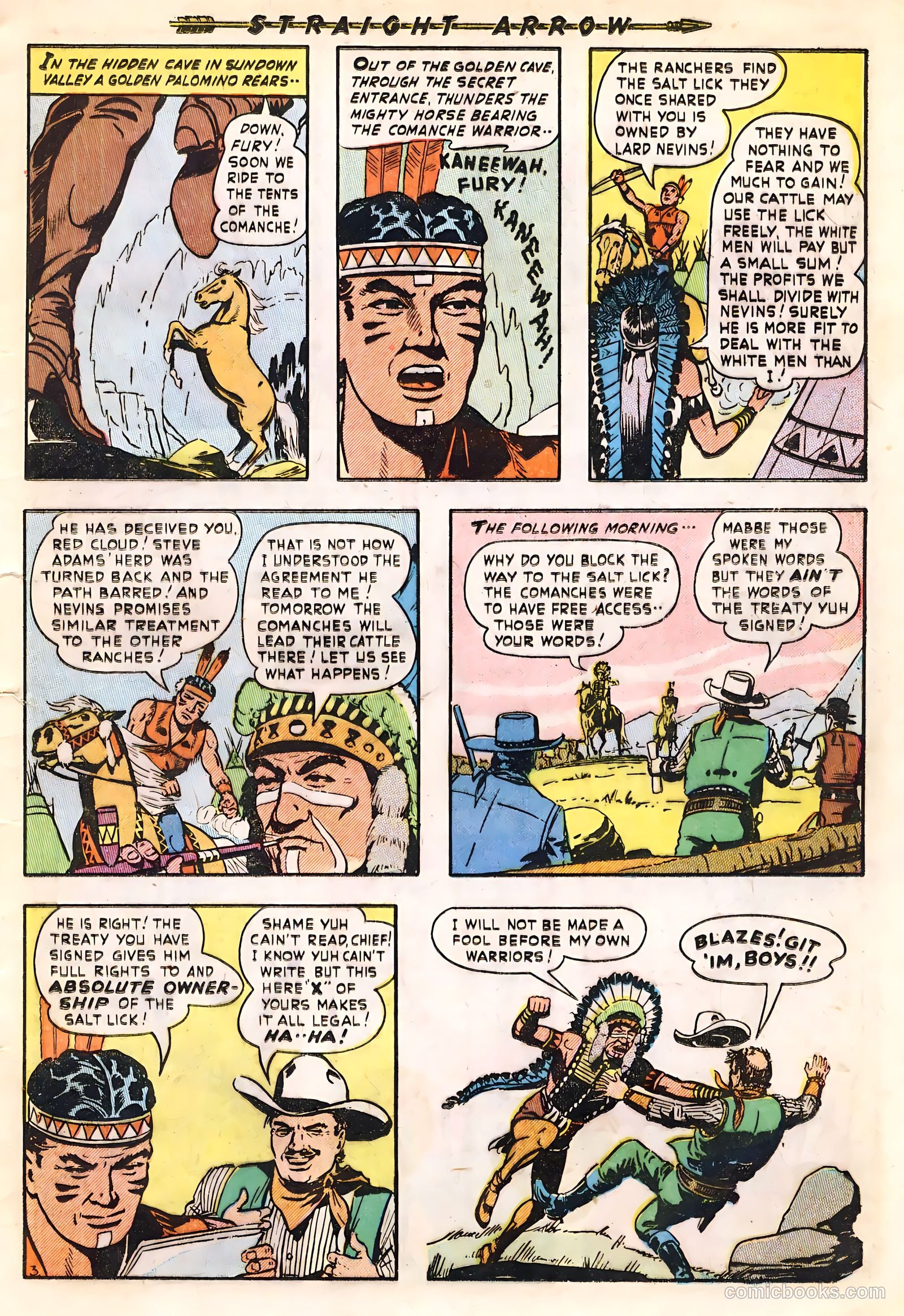 Straight Arrow #11 — page 13 of 36