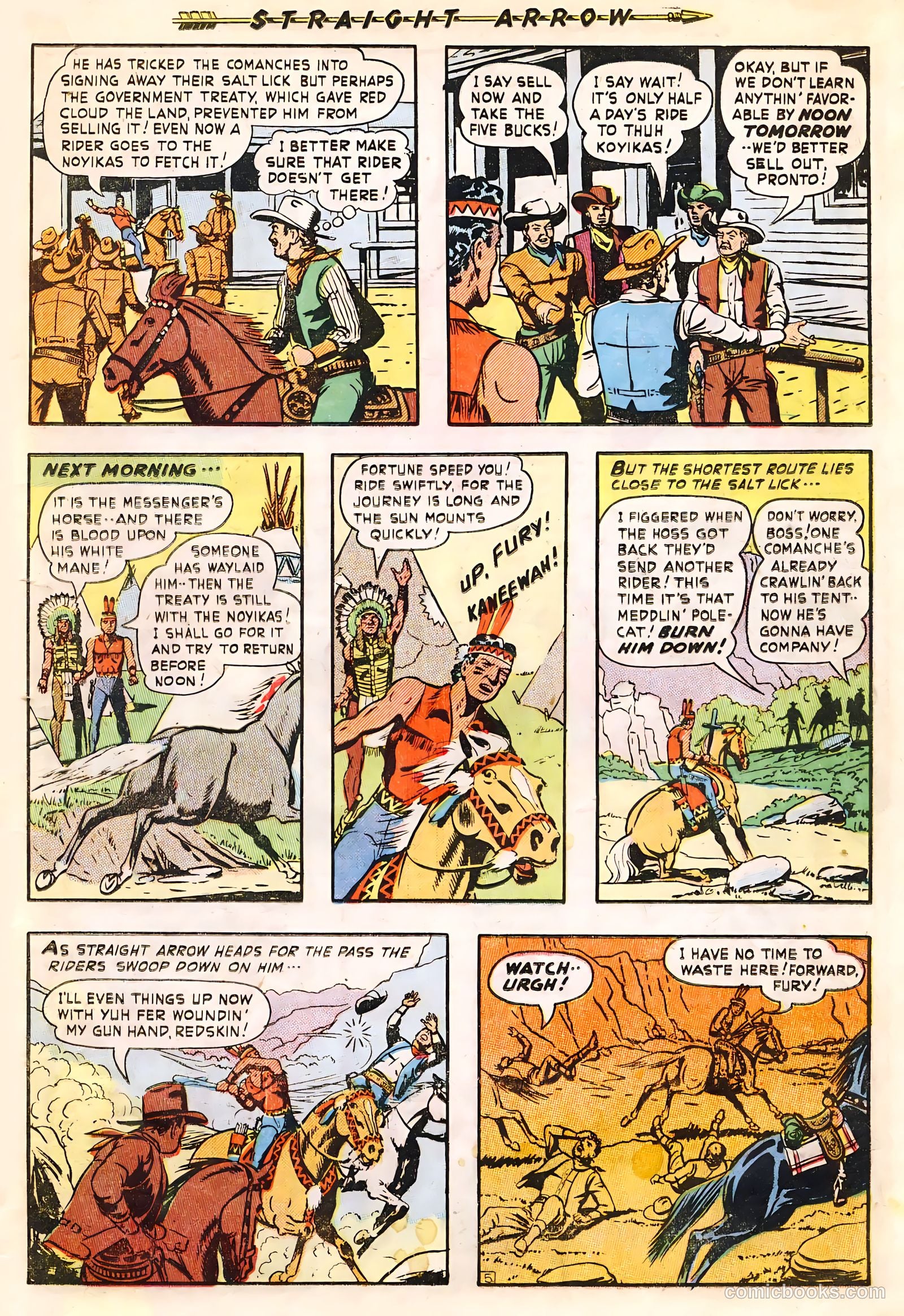 Straight Arrow #11 — page 15 of 36