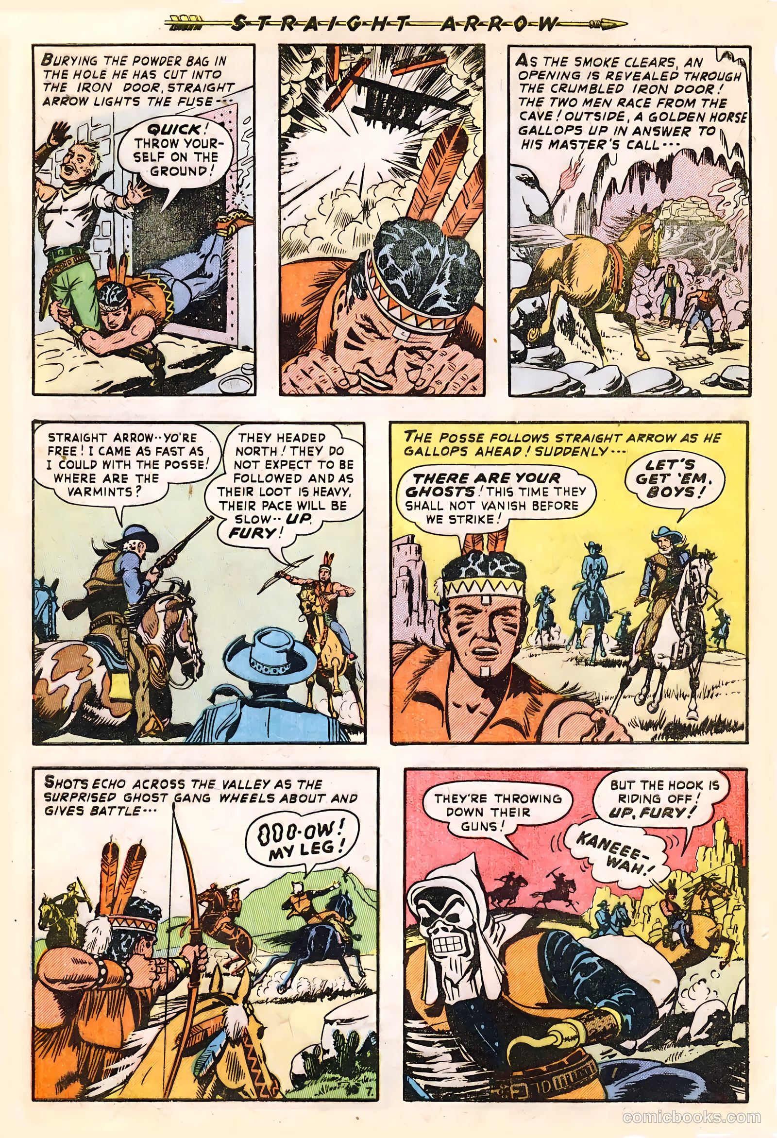 Straight Arrow #11 — page 32 of 36