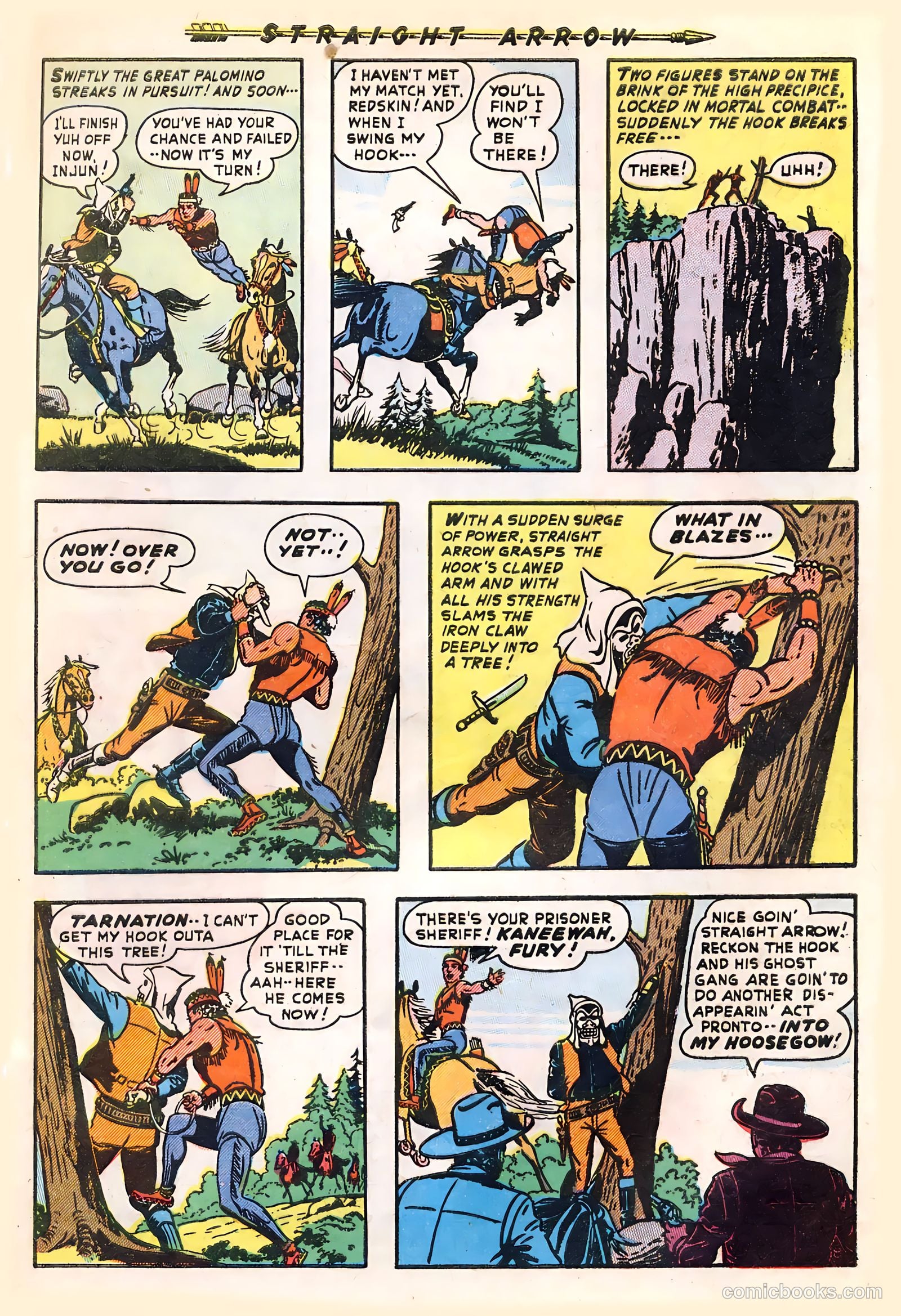 Straight Arrow #11 — page 33 of 36