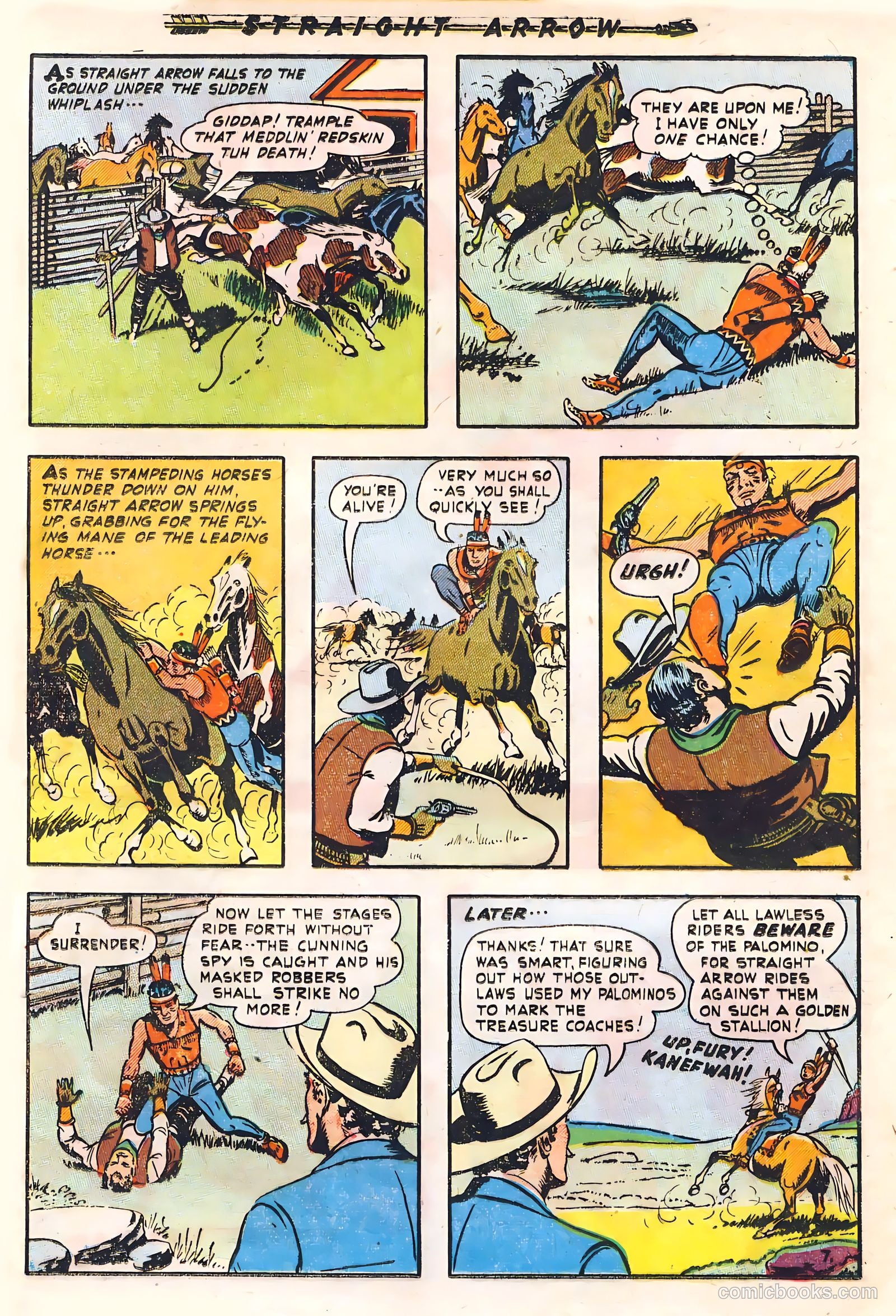 Straight Arrow #12 — page 25 of 36