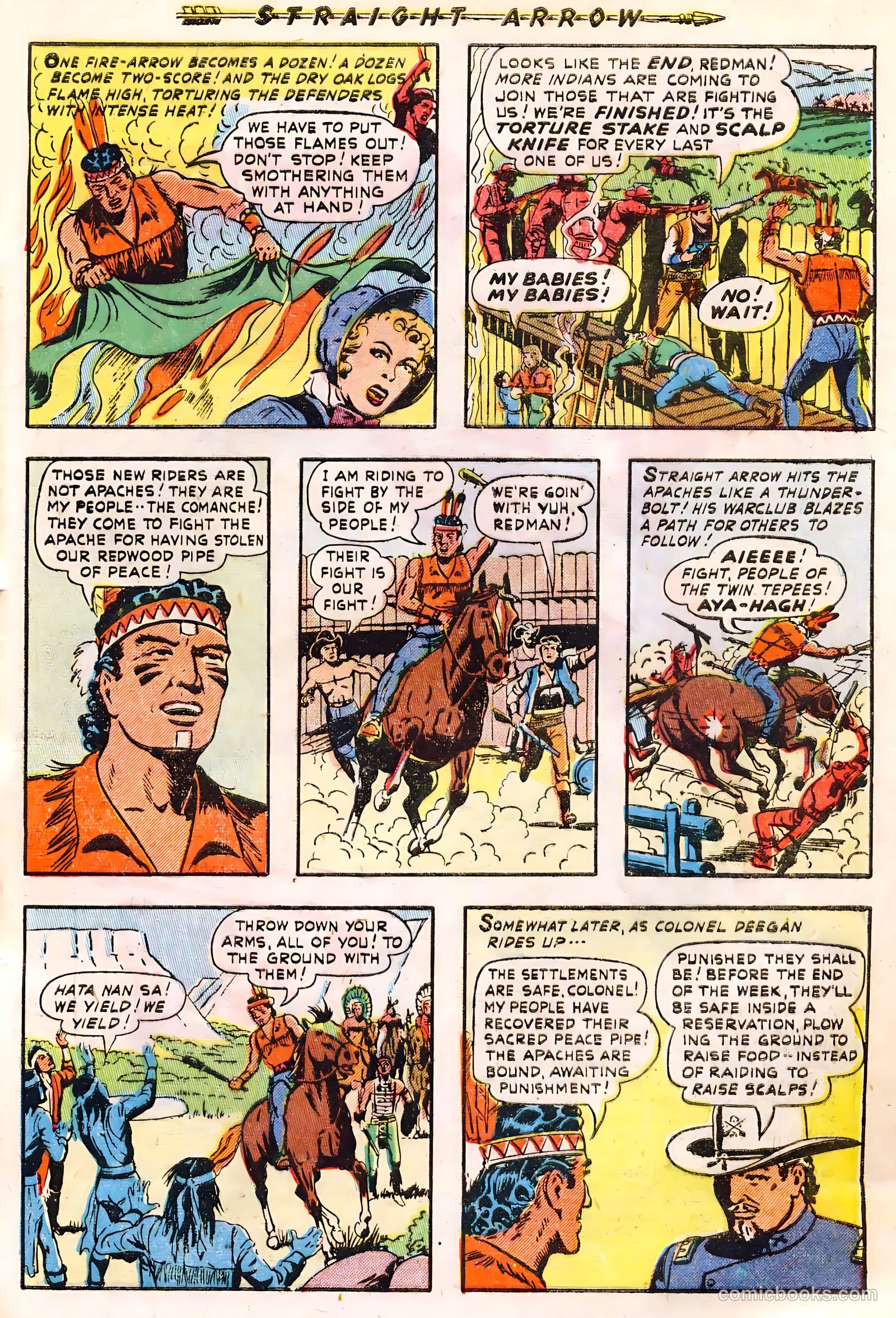 Straight Arrow #12 — page 33 of 36