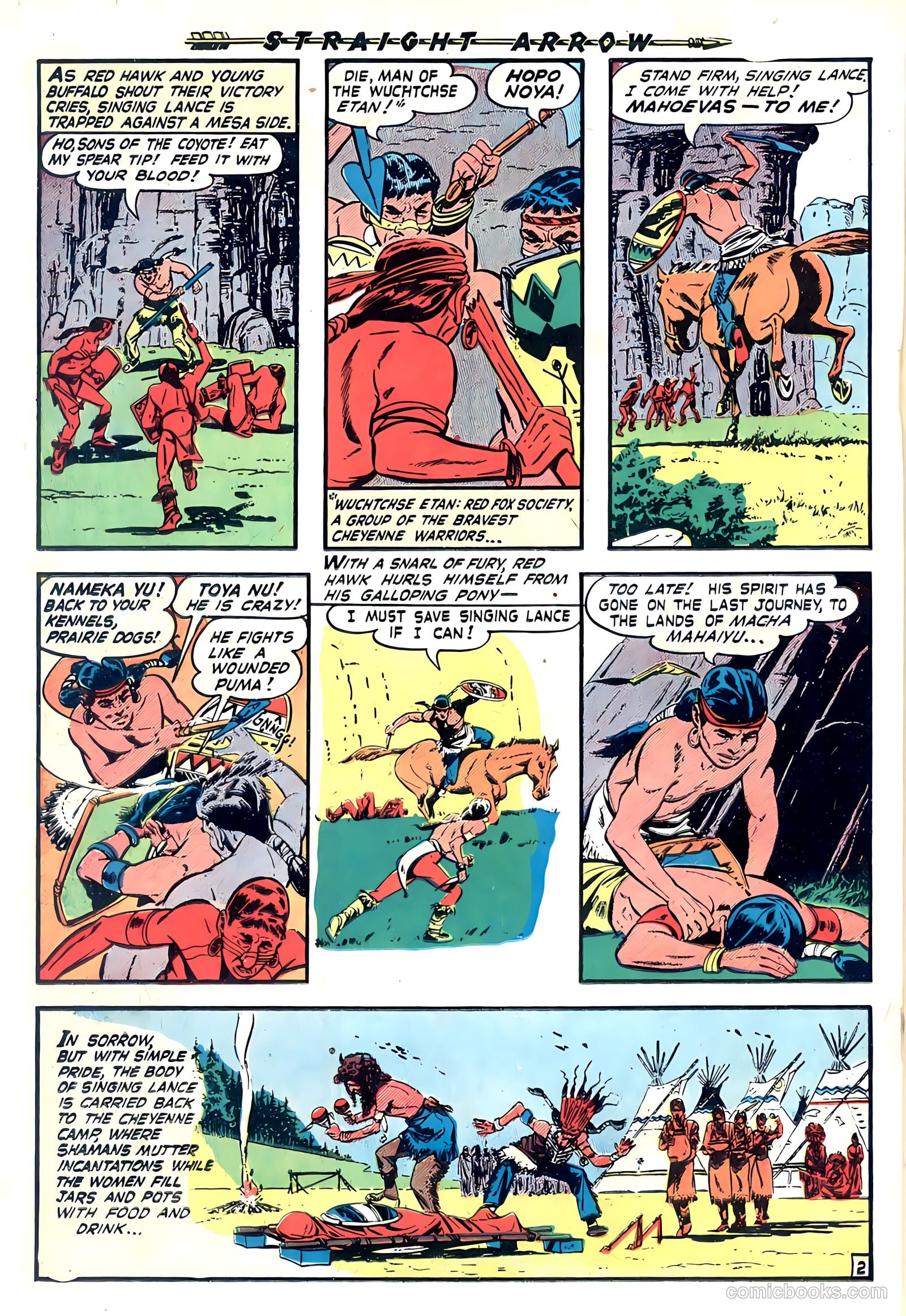 Straight Arrow #13 — page 20 of 36