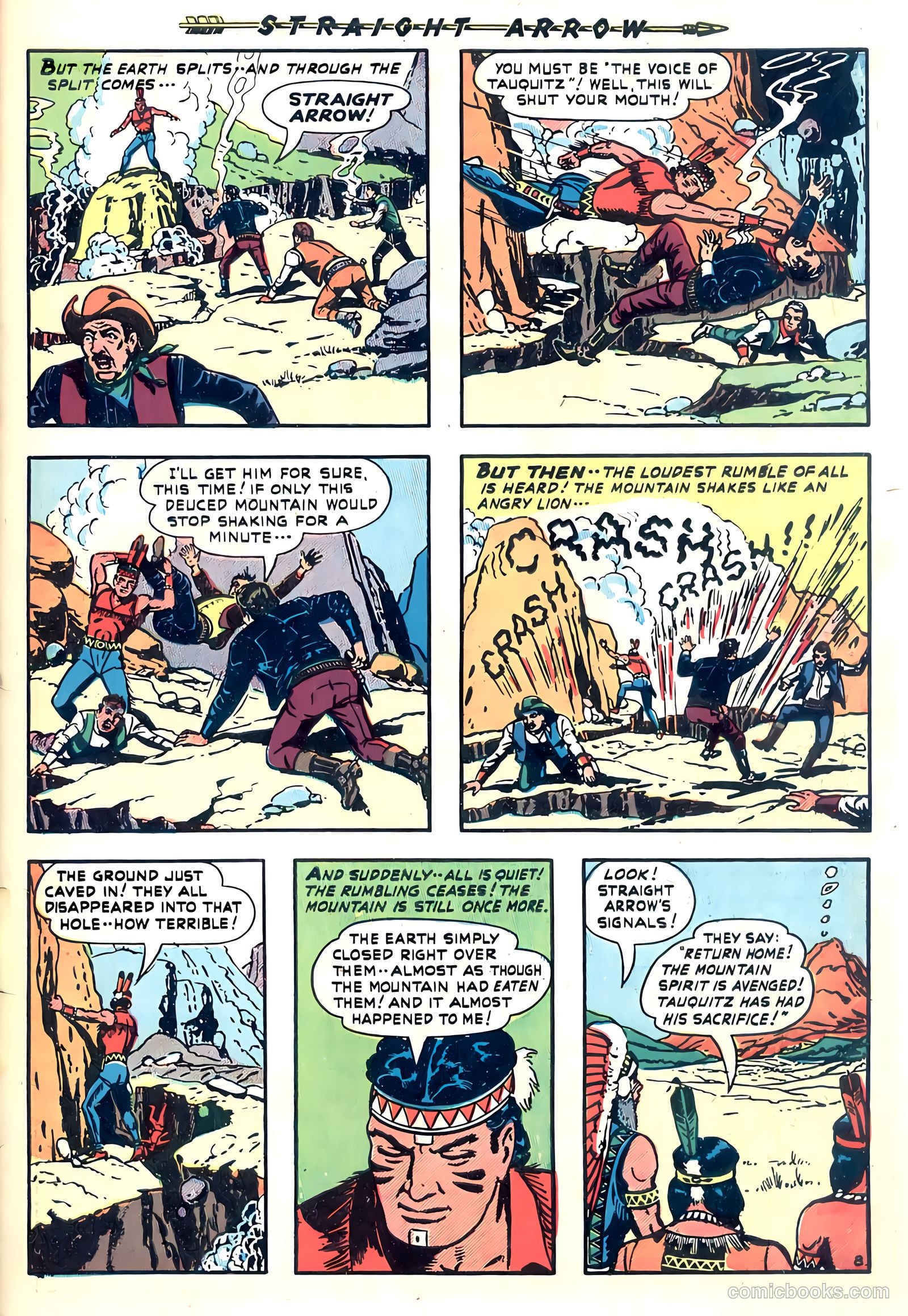 Straight Arrow #13 — page 33 of 36