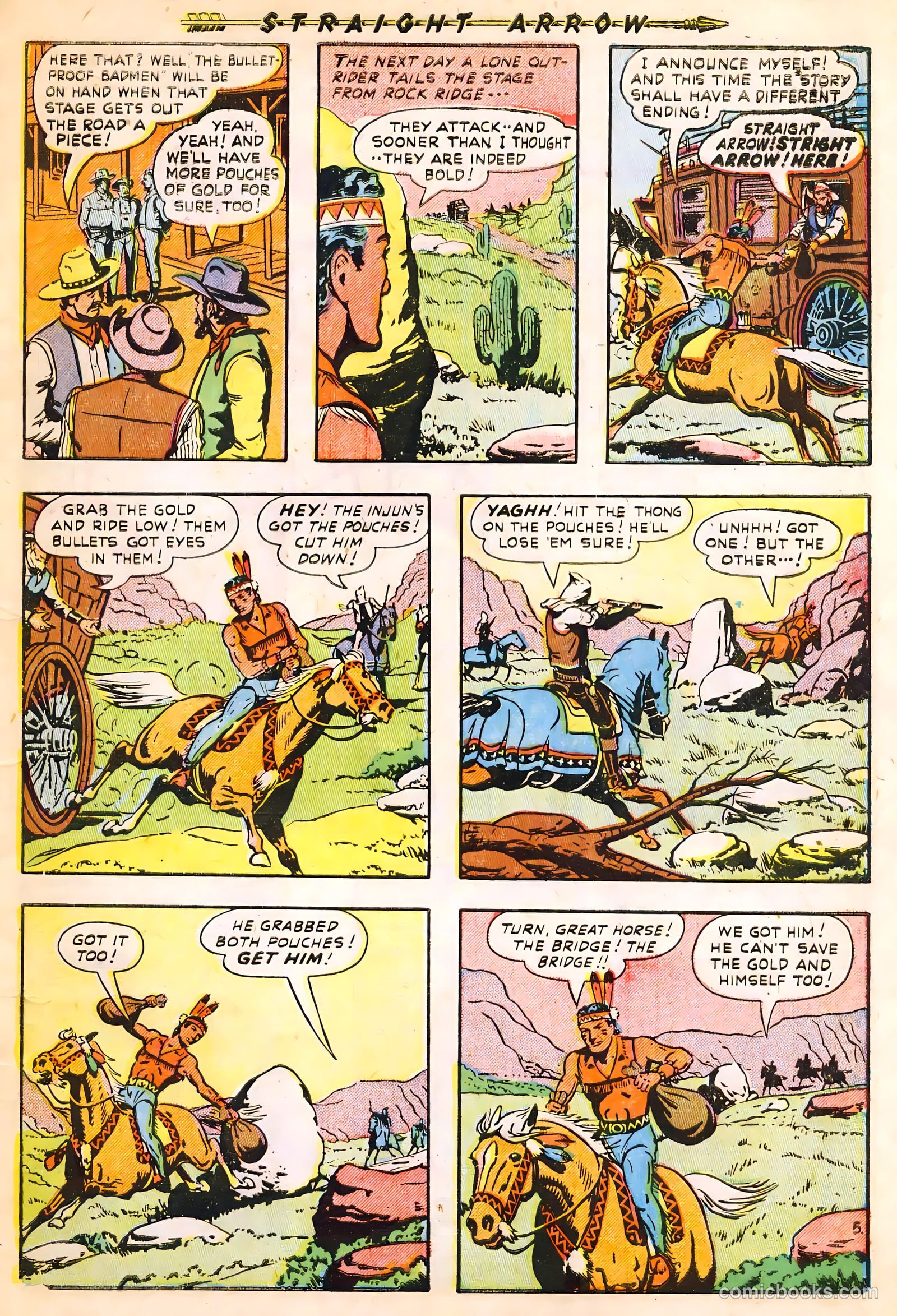 Straight Arrow #14 — page 7 of 36