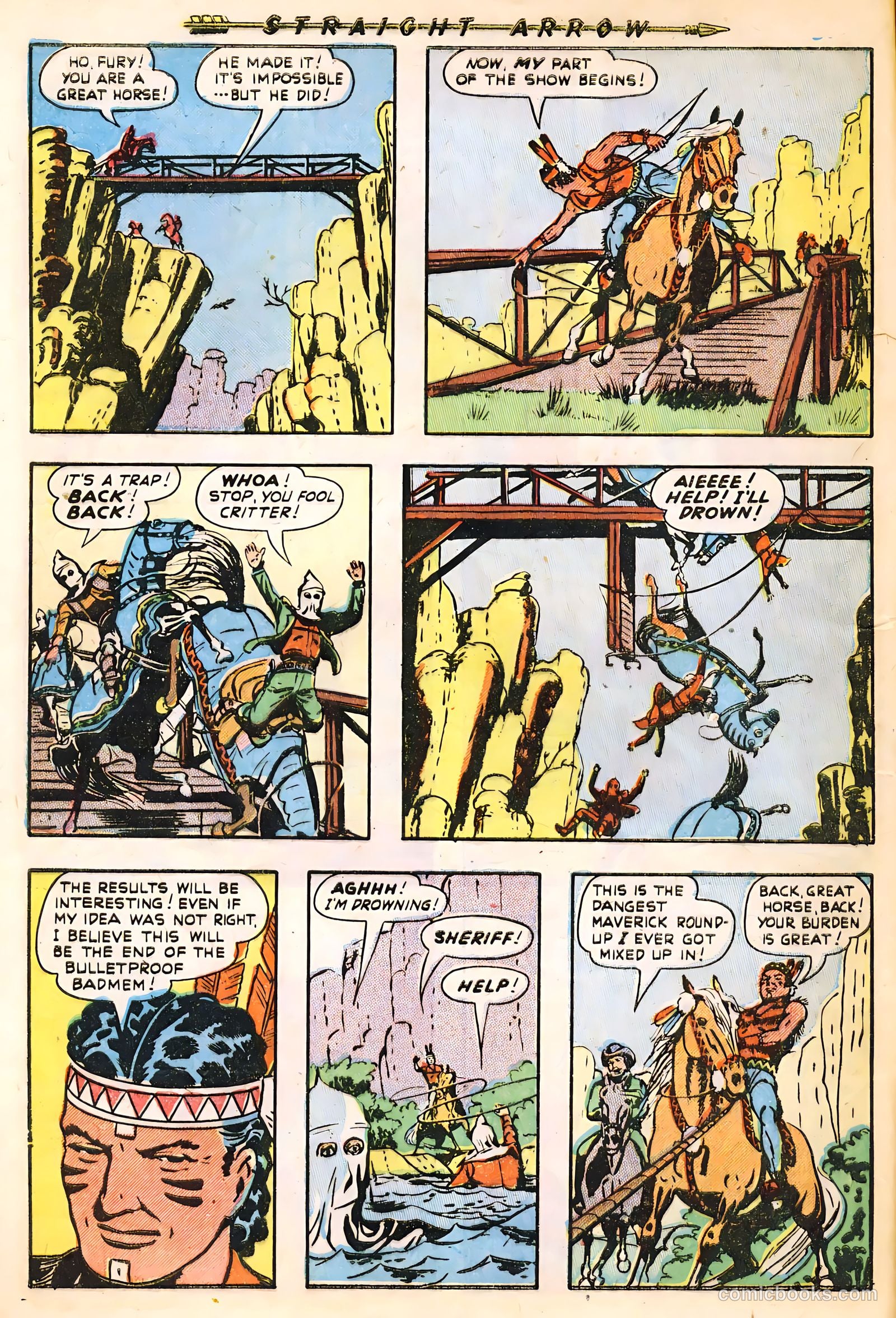 Straight Arrow #14 — page 8 of 36