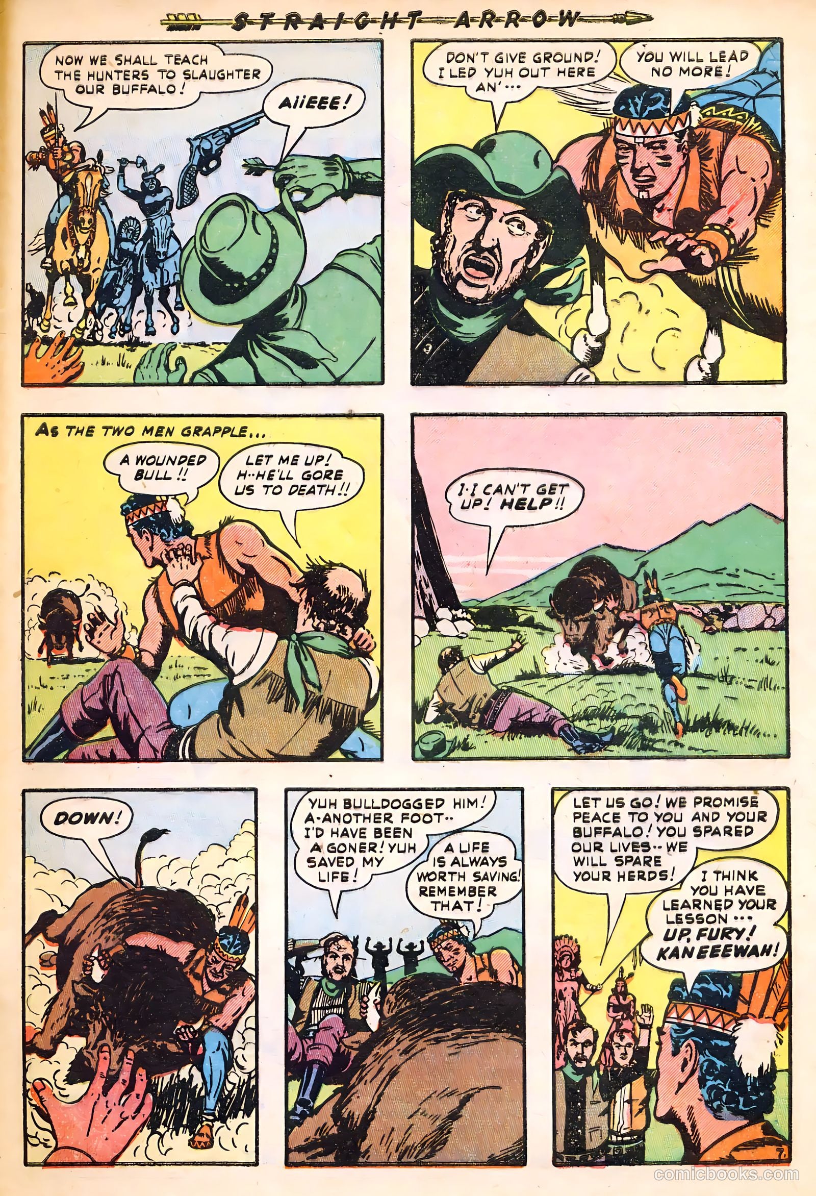 Straight Arrow #14 — page 33 of 36