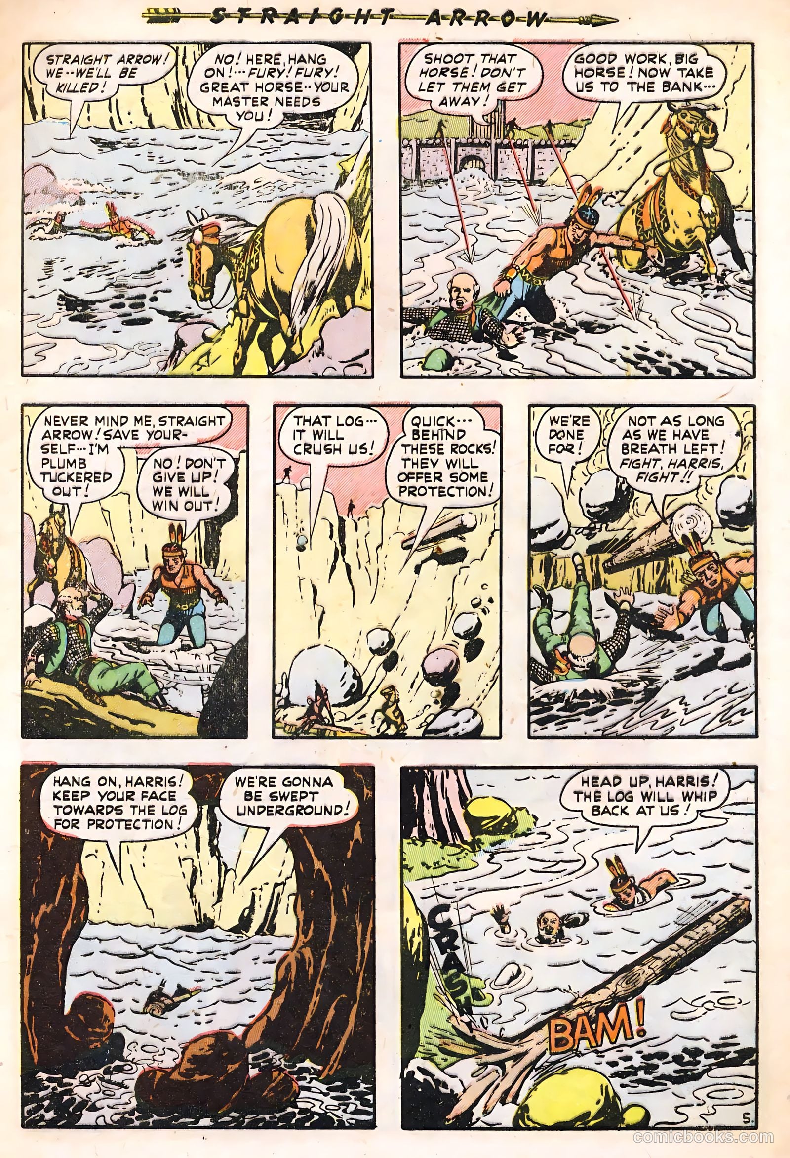 Straight Arrow #15 — page 7 of 36