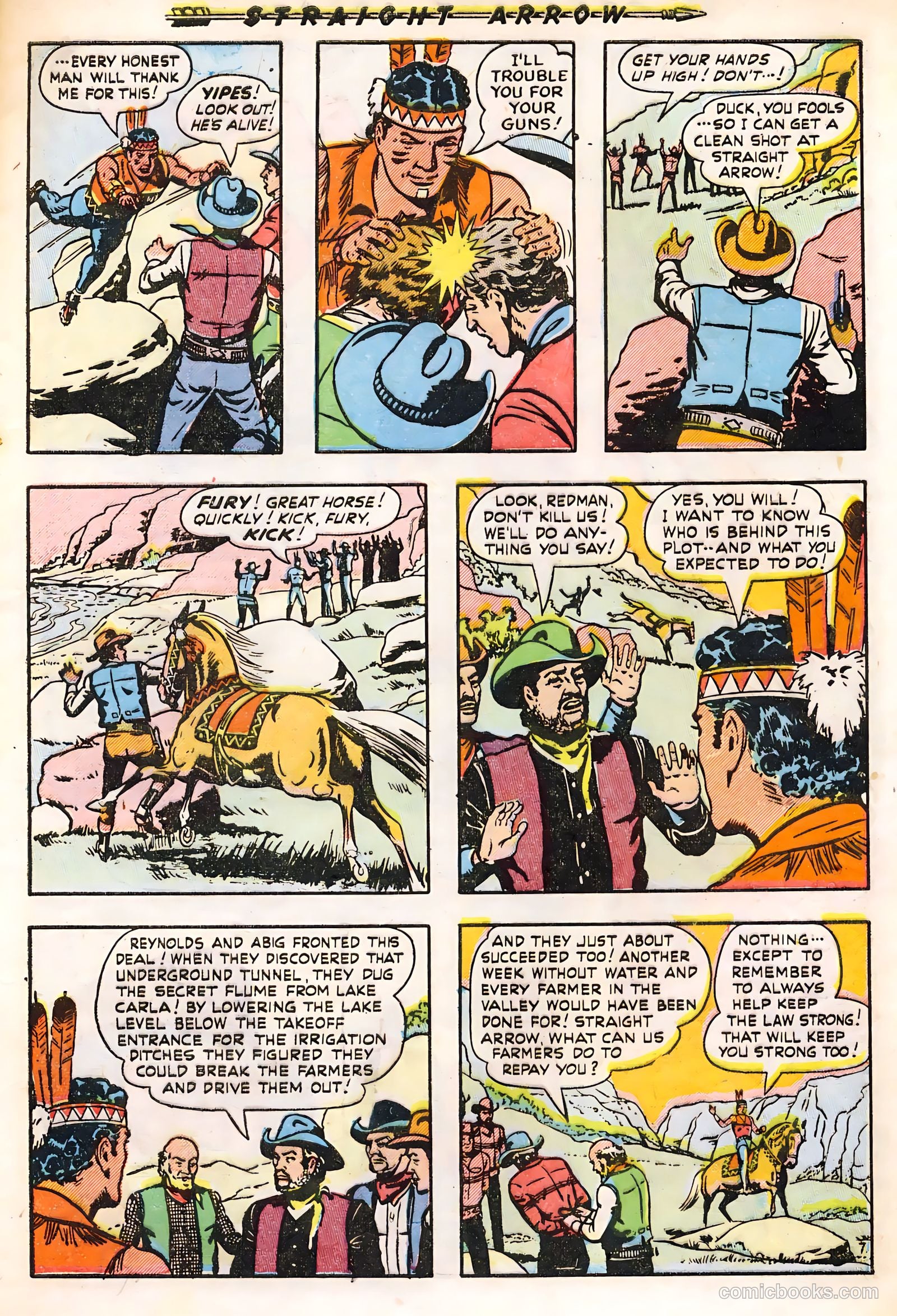 Straight Arrow #15 — page 9 of 36