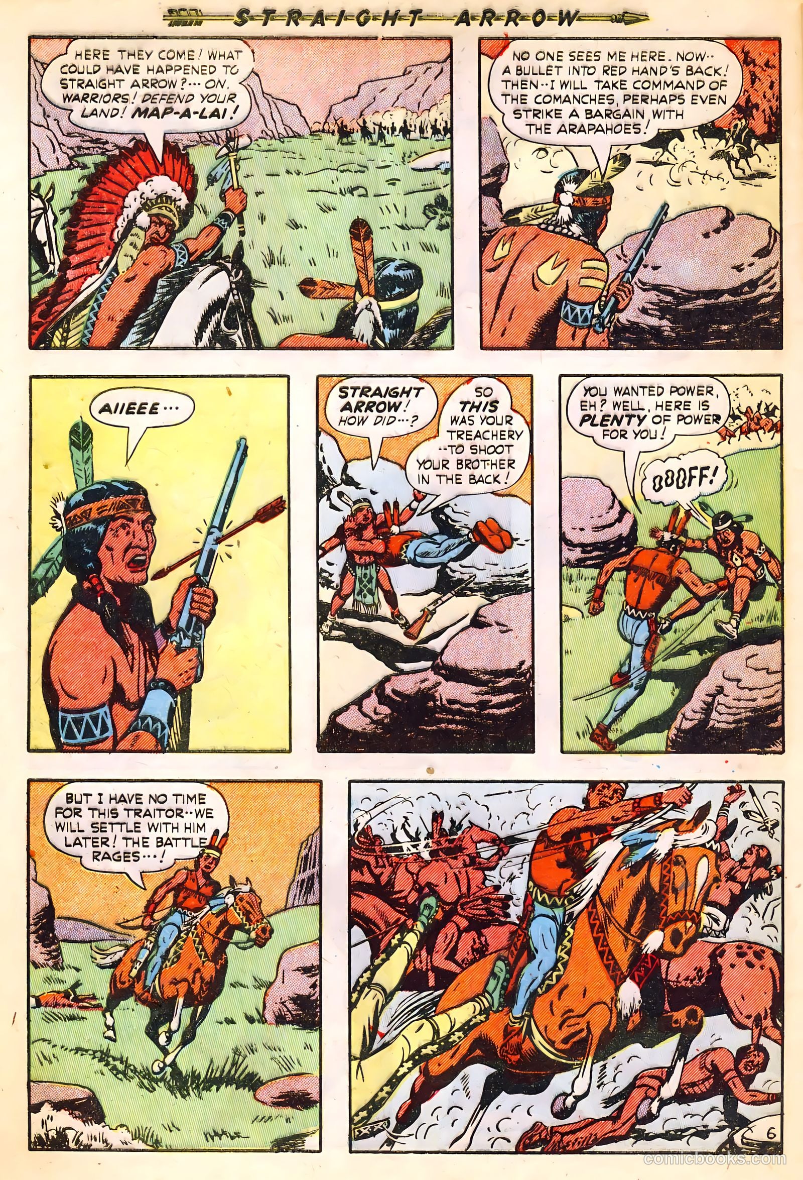 Straight Arrow #16 — page 32 of 36