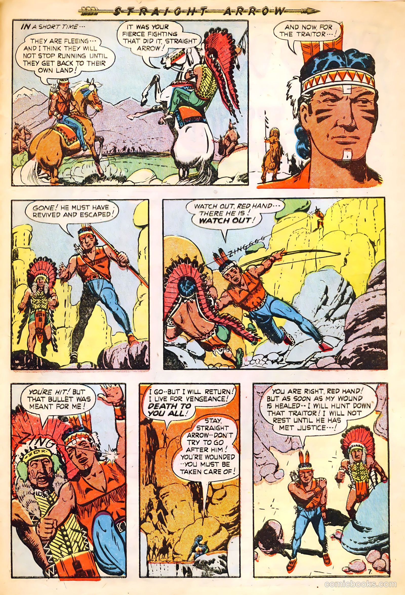 Straight Arrow #16 — page 33 of 36
