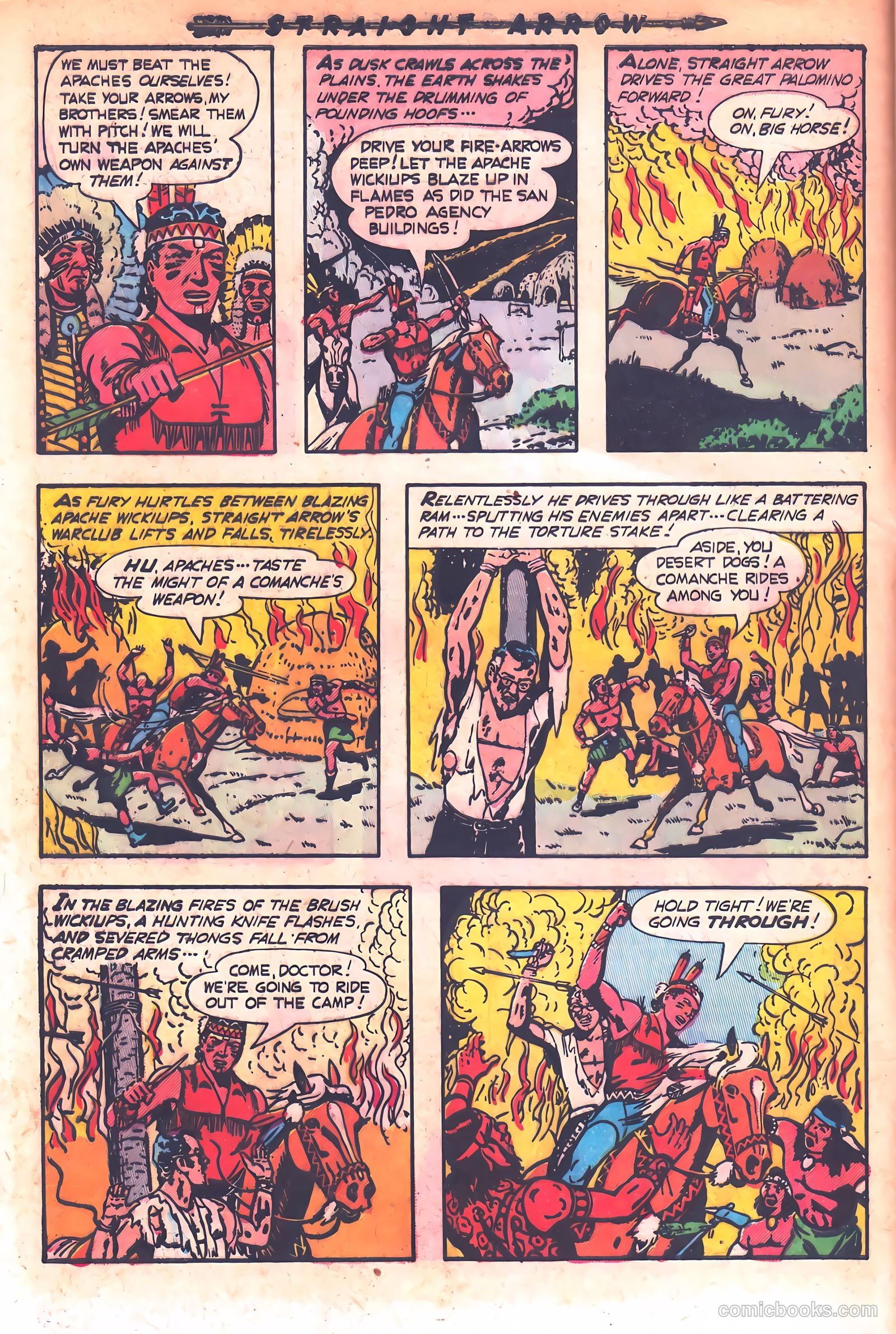 Straight Arrow #17 — page 8 of 36