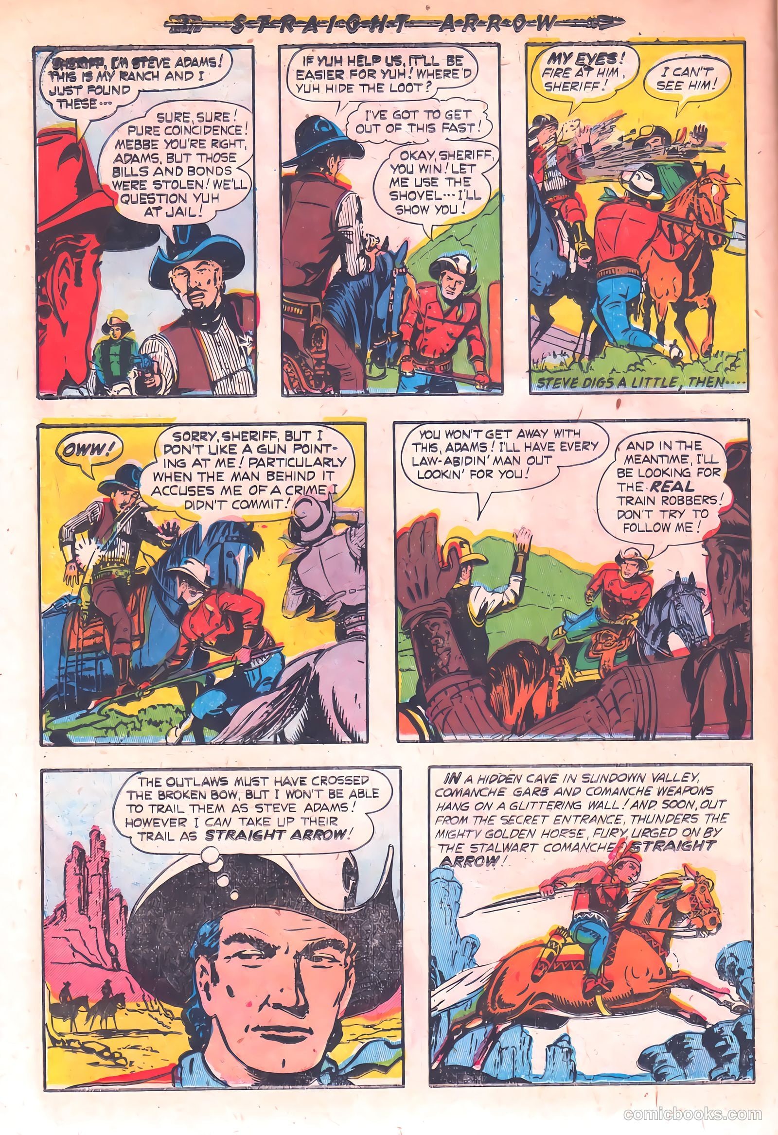 Straight Arrow #17 — page 12 of 36