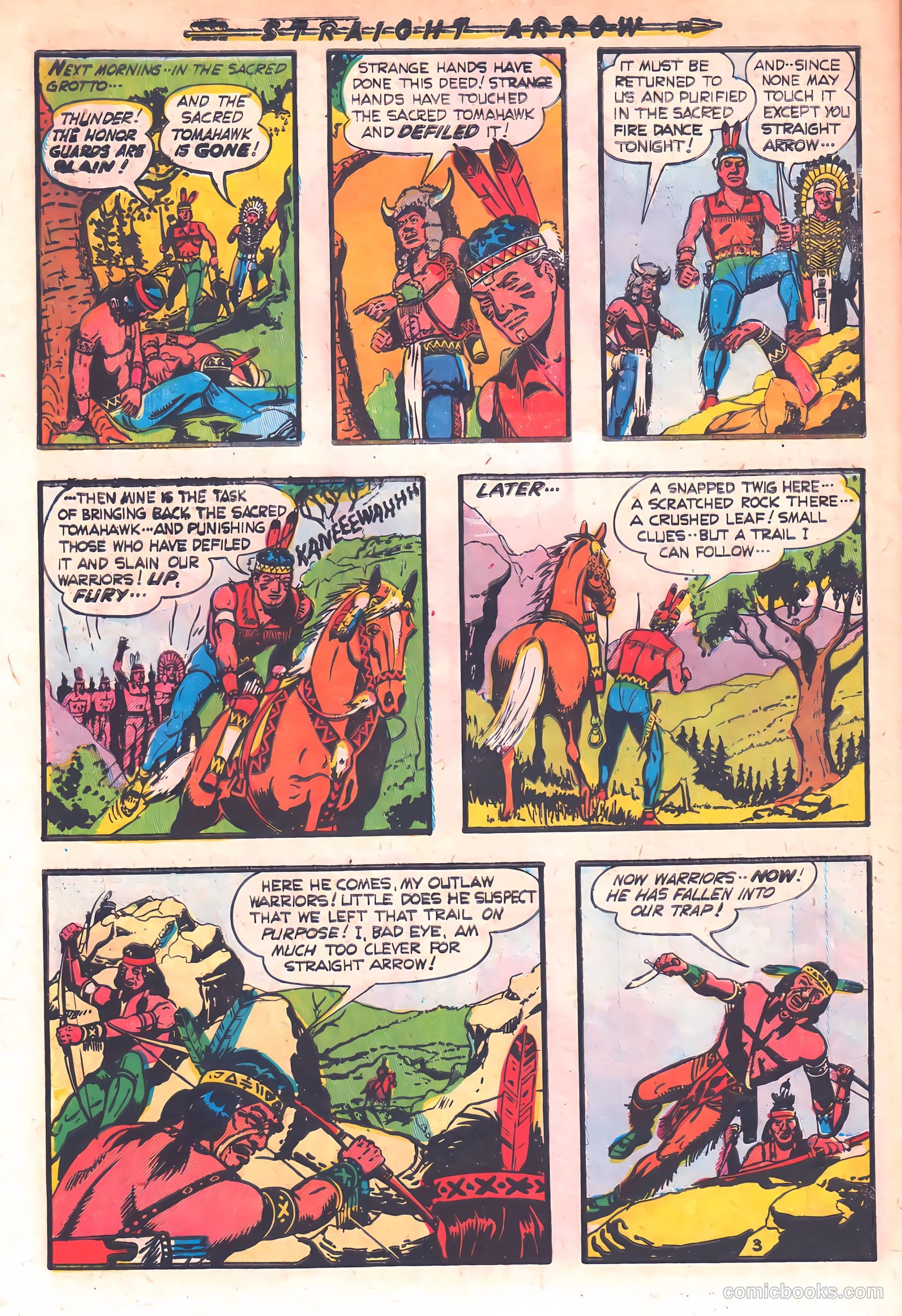 Straight Arrow #17 — page 28 of 36
