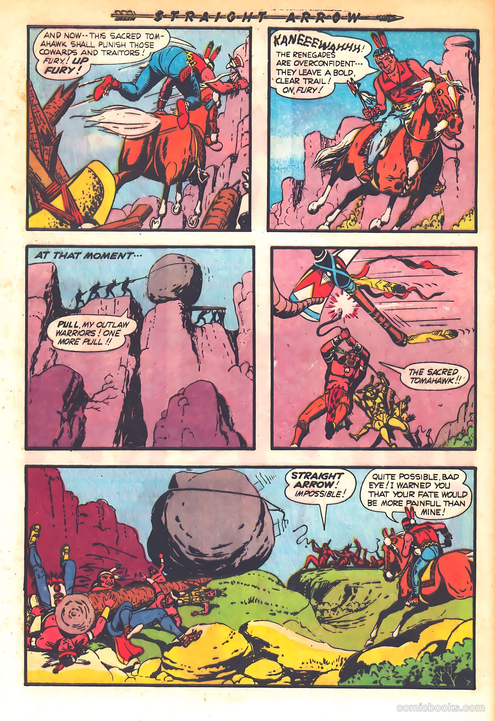 Straight Arrow #17 — page 32 of 36