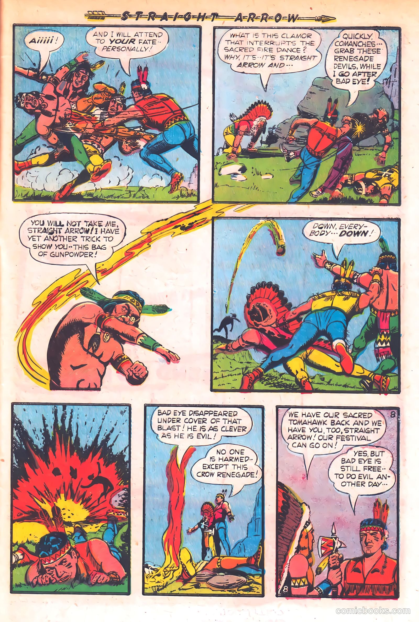 Straight Arrow #17 — page 33 of 36
