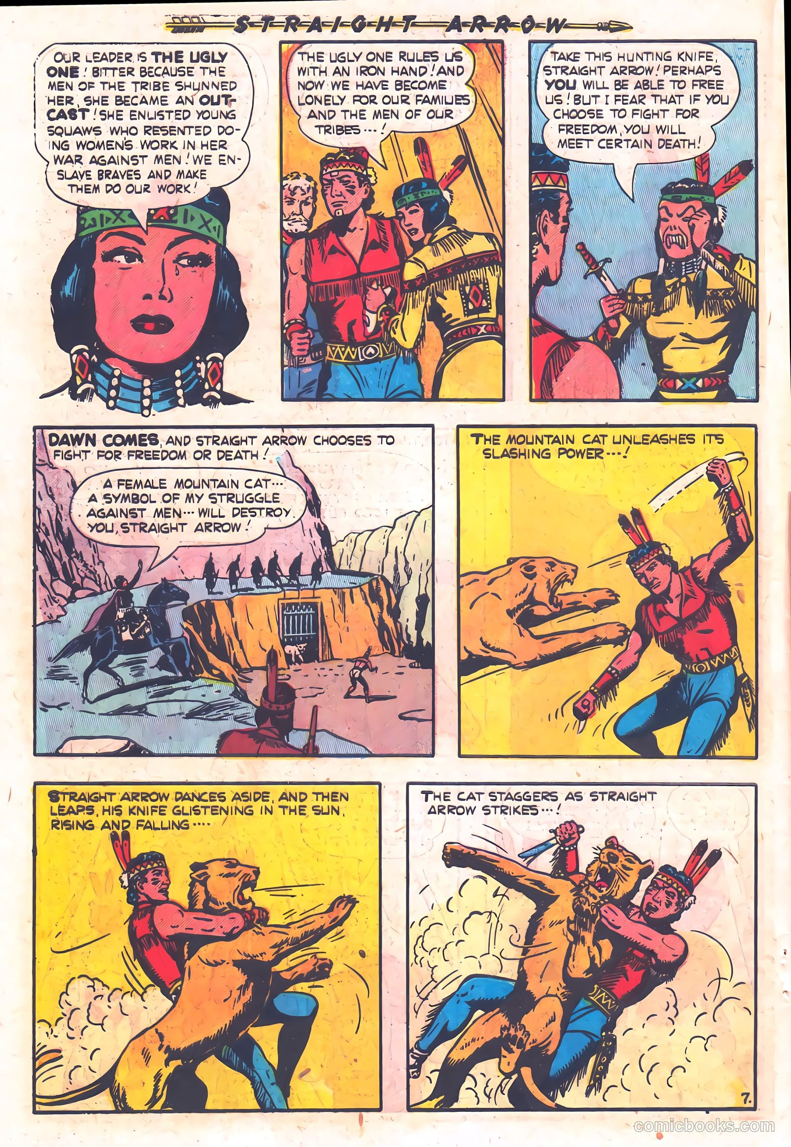 Straight Arrow #18 — page 32 of 36