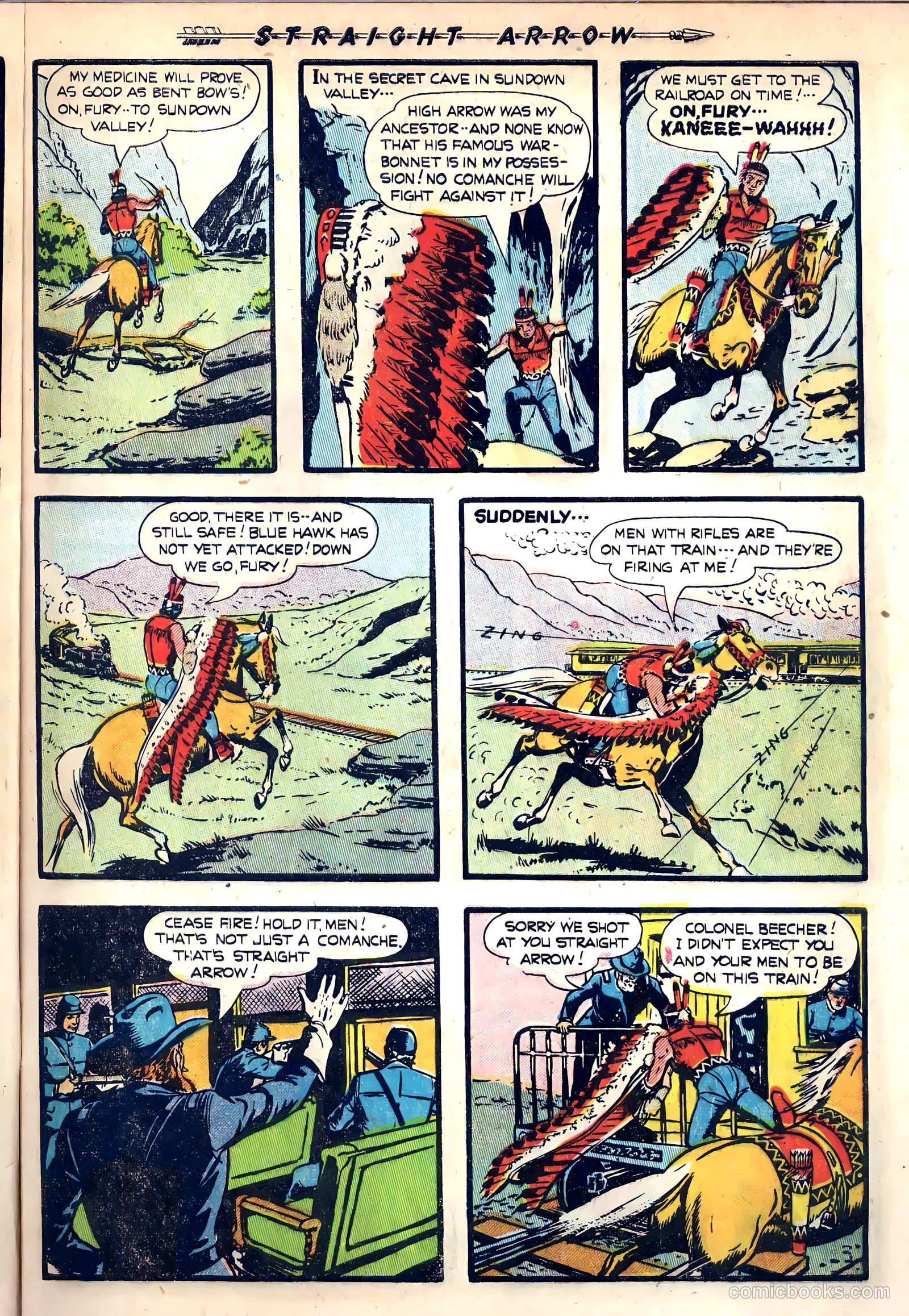 Straight Arrow #19 — page 7 of 36