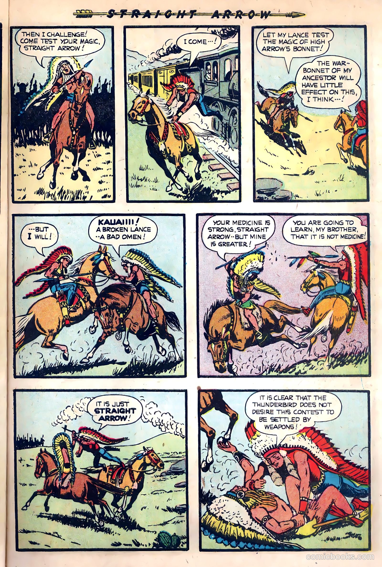 Straight Arrow #19 — page 9 of 36