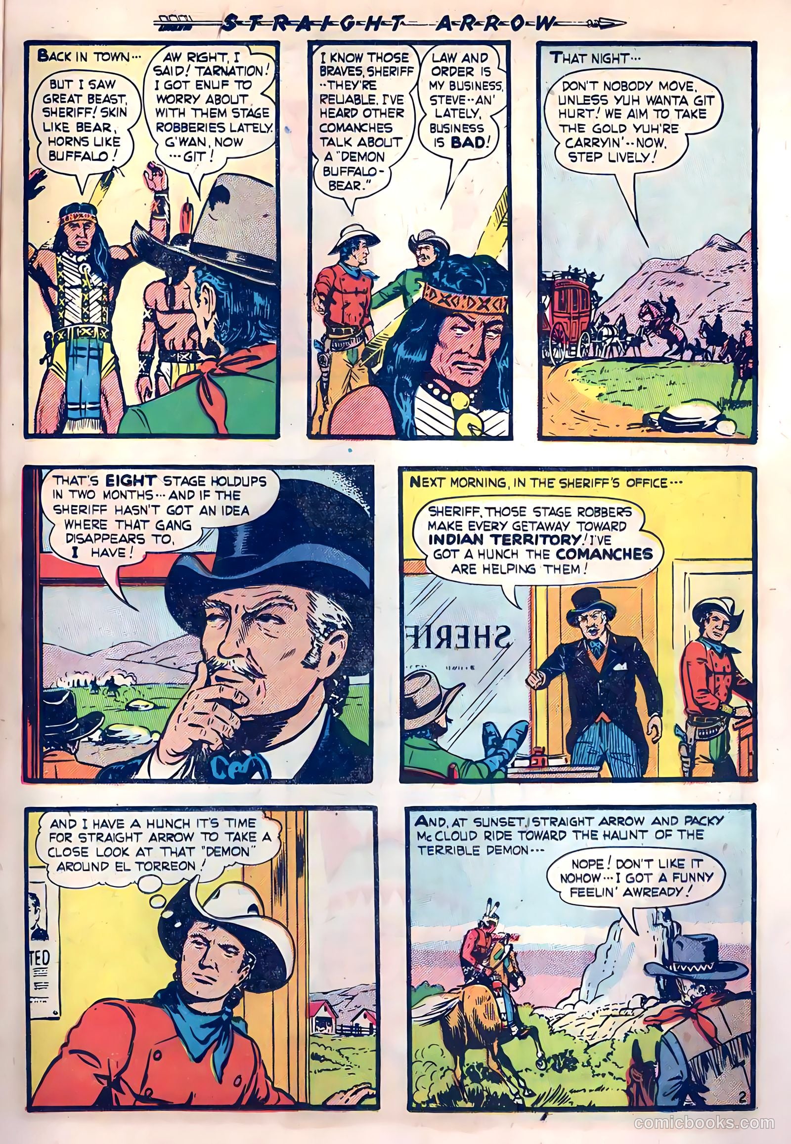 Straight Arrow #19 — page 13 of 36