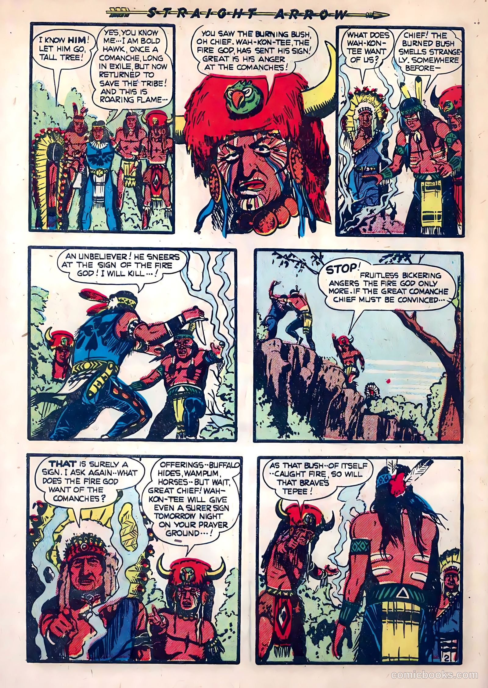 Straight Arrow #19 — page 28 of 36