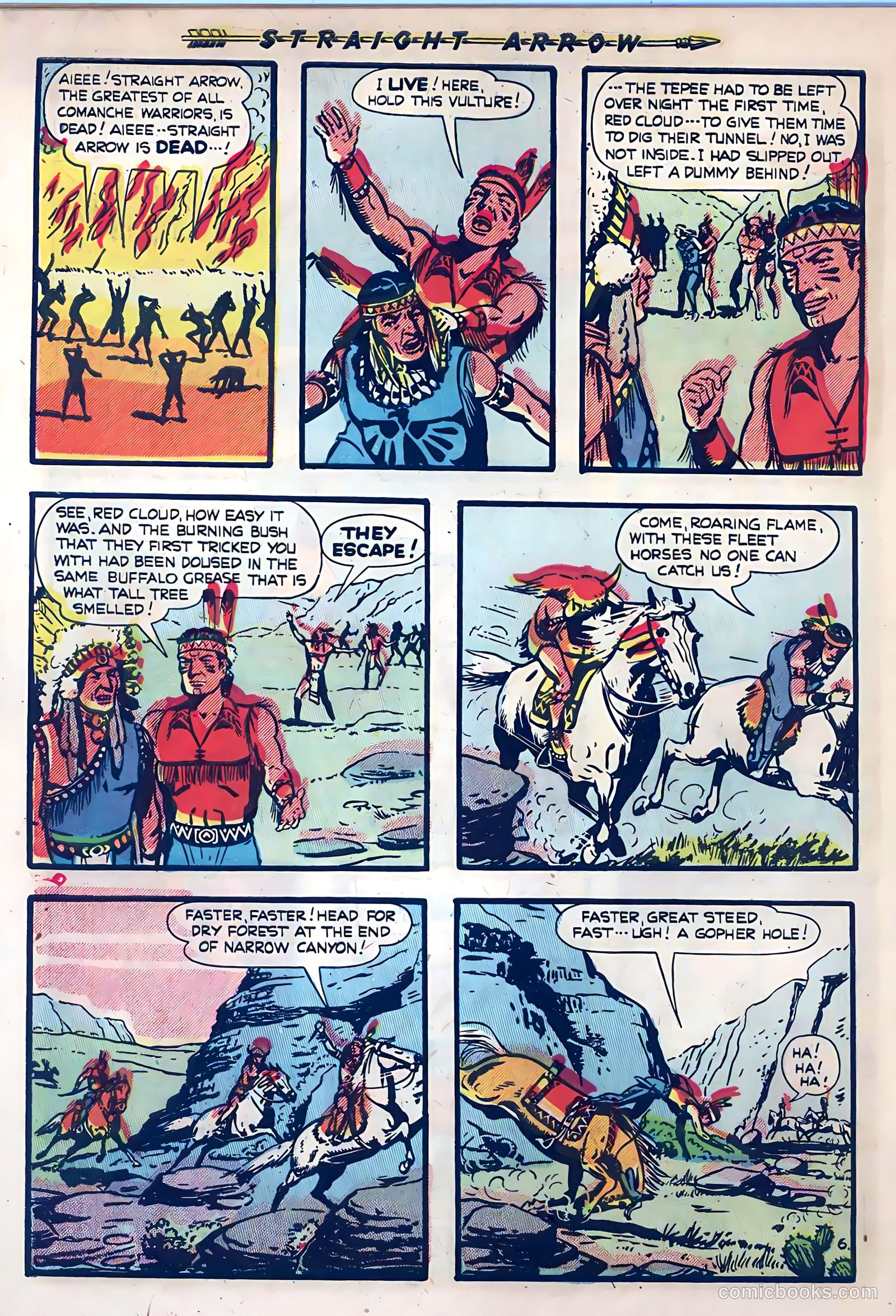 Straight Arrow #19 — page 32 of 36