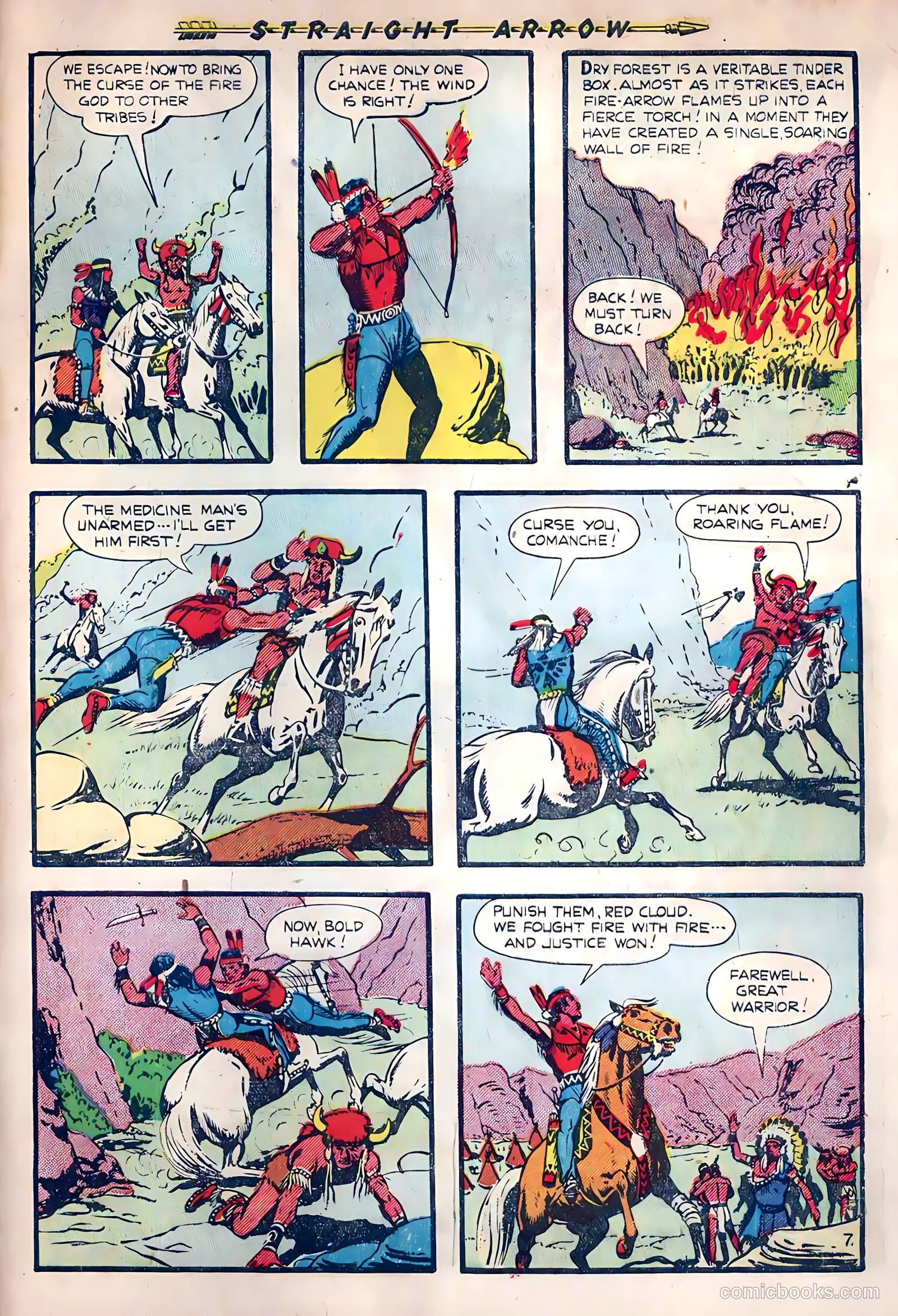 Straight Arrow #19 — page 33 of 36
