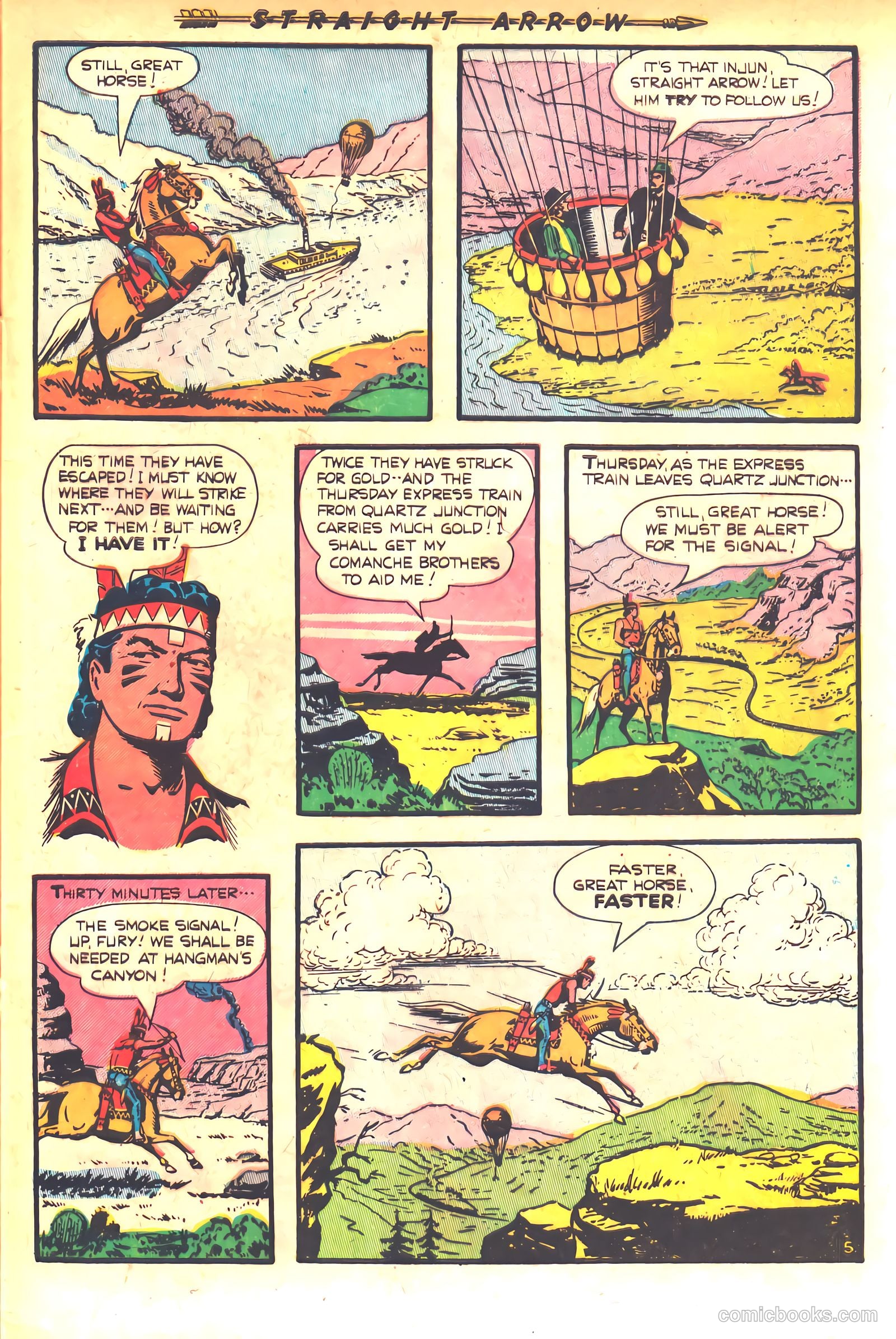 Straight Arrow #20 — page 7 of 36