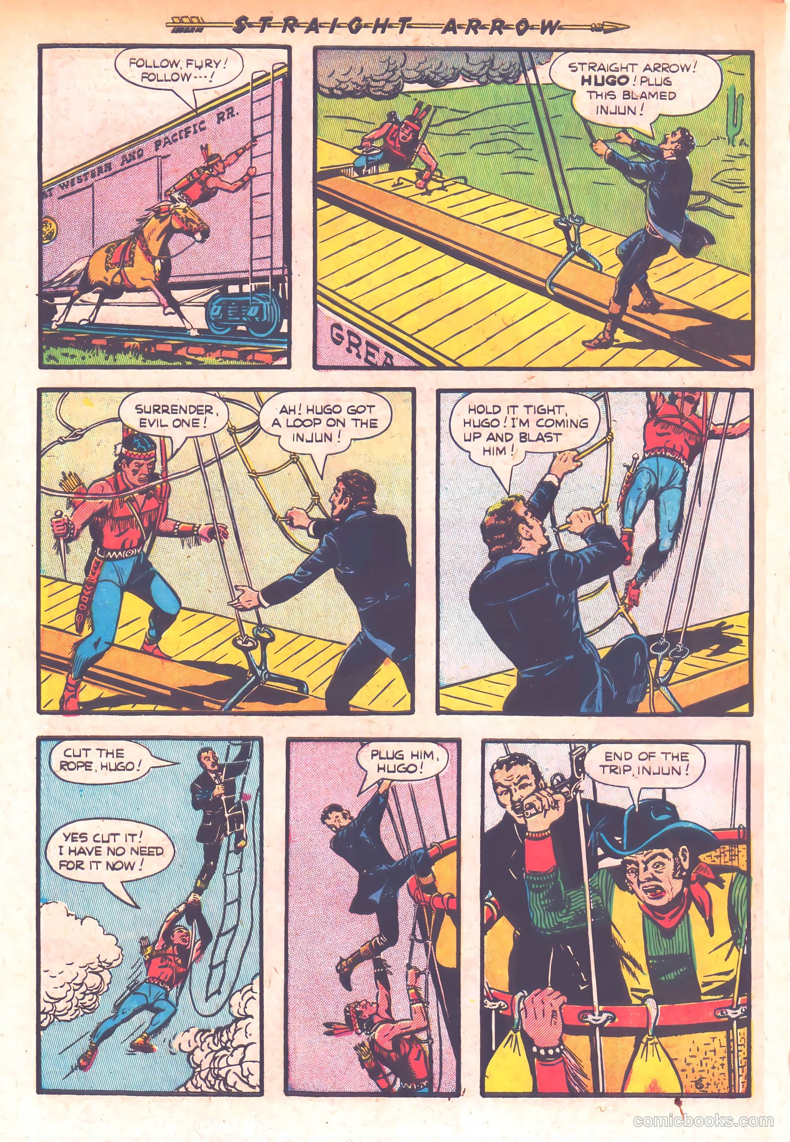 Straight Arrow #20 — page 8 of 36