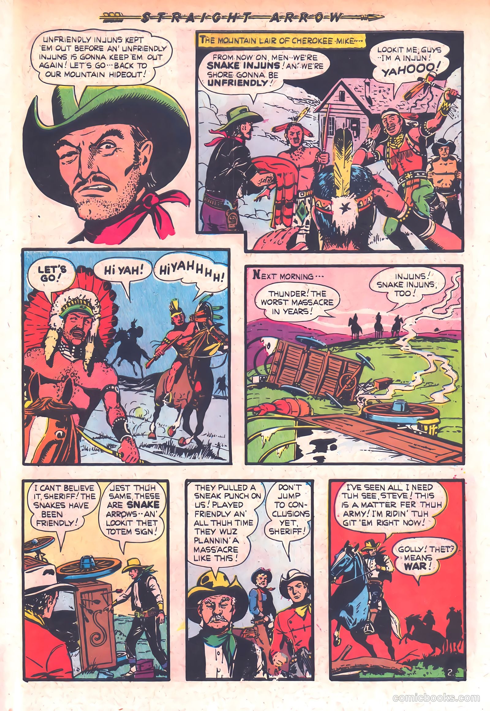 Straight Arrow #20 — page 27 of 36