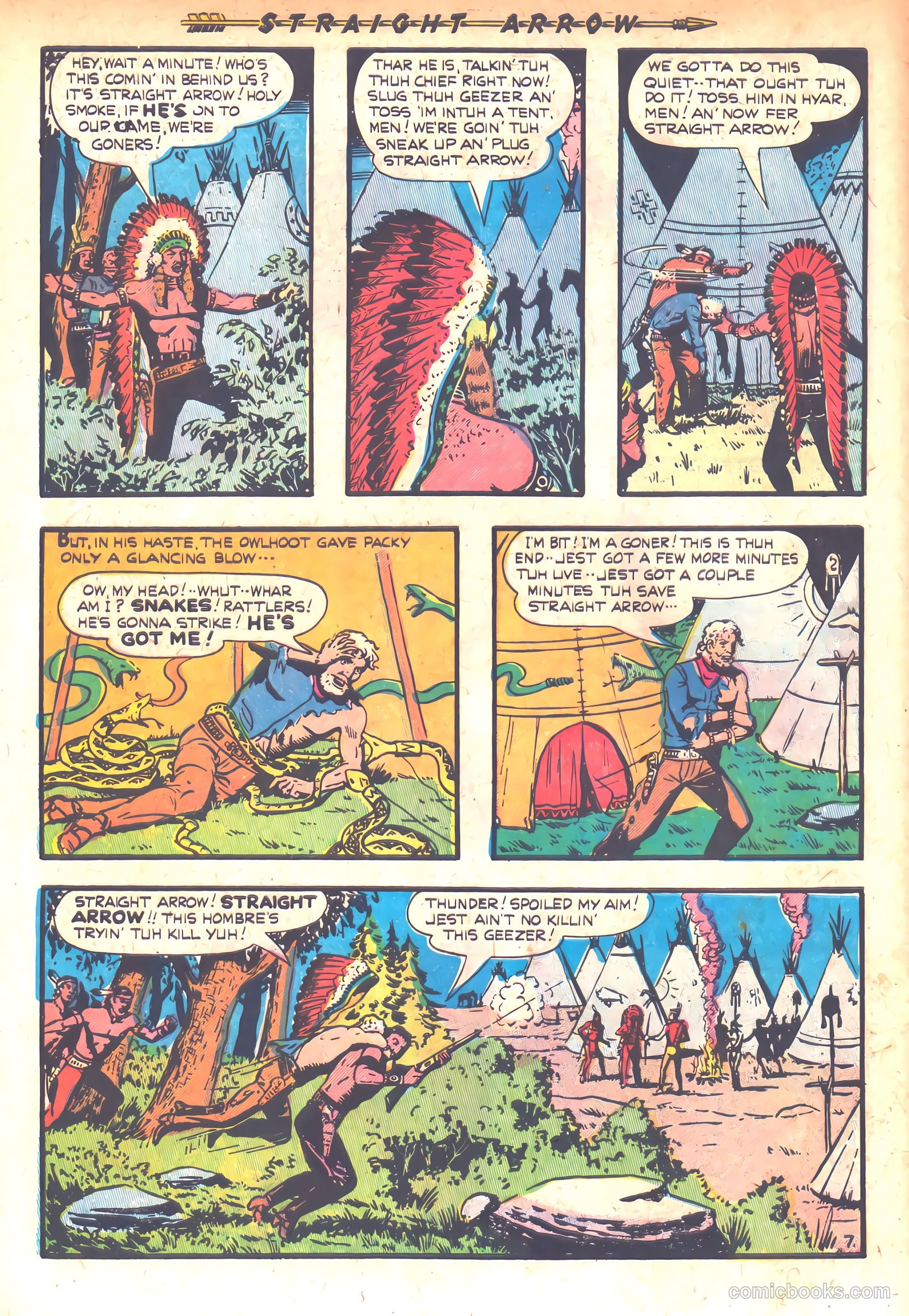 Straight Arrow #20 — page 32 of 36
