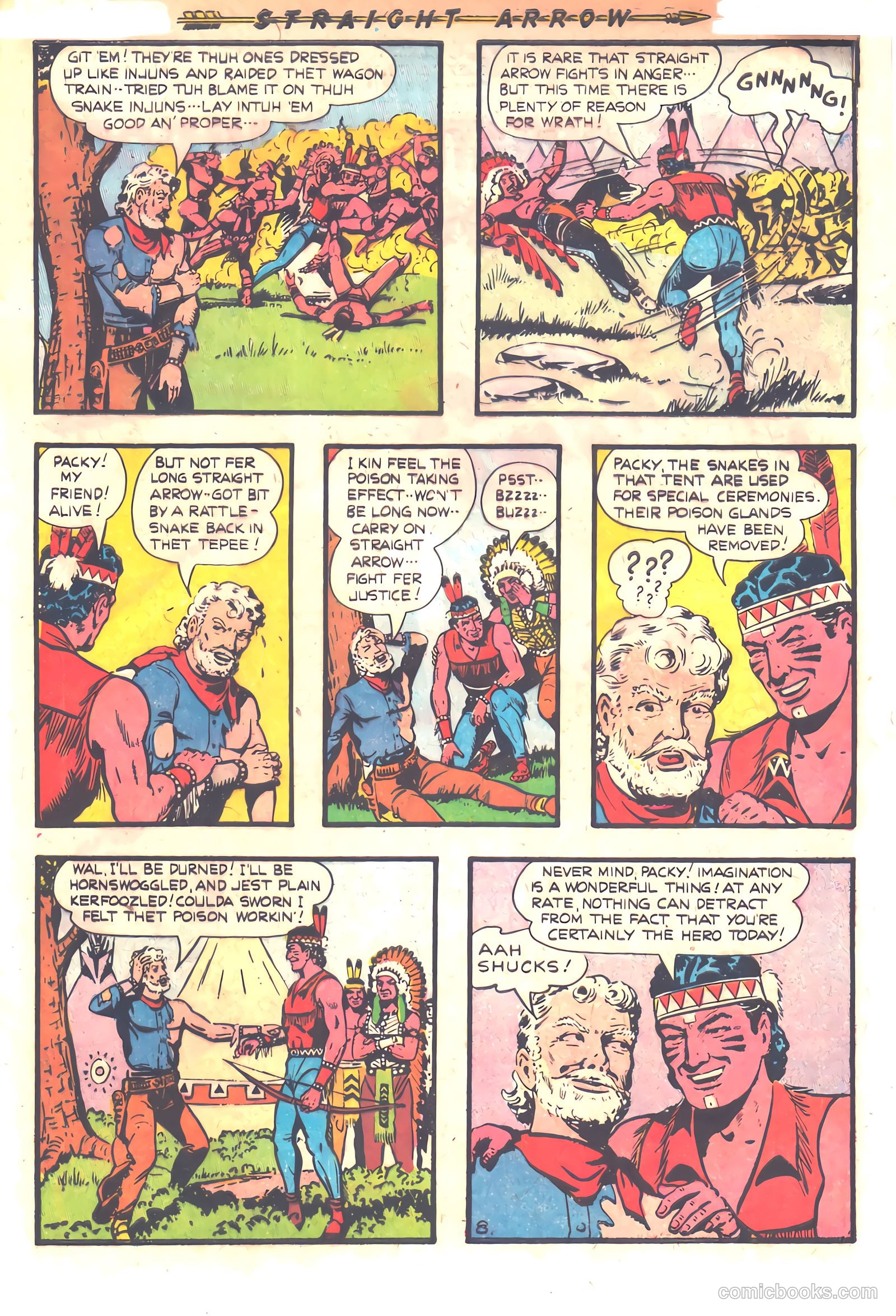 Straight Arrow #20 — page 33 of 36