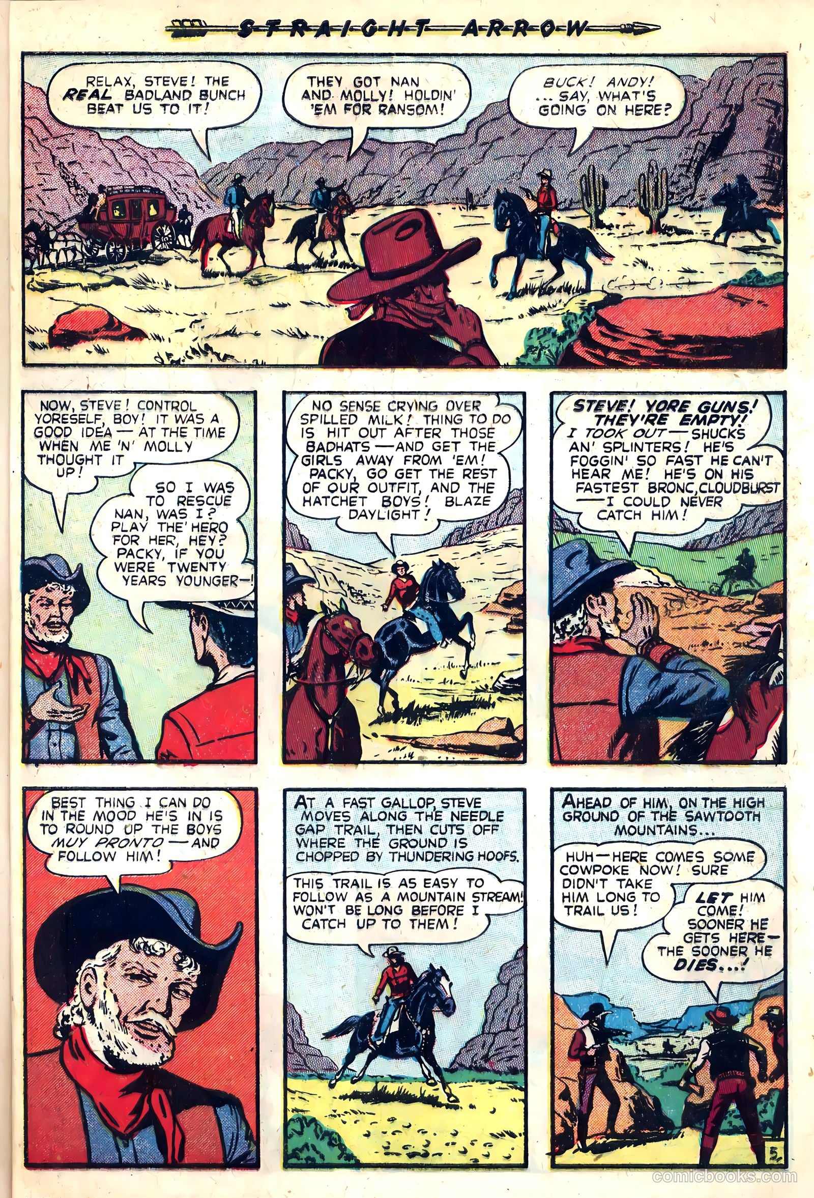 Straight Arrow #22 — page 7 of 36