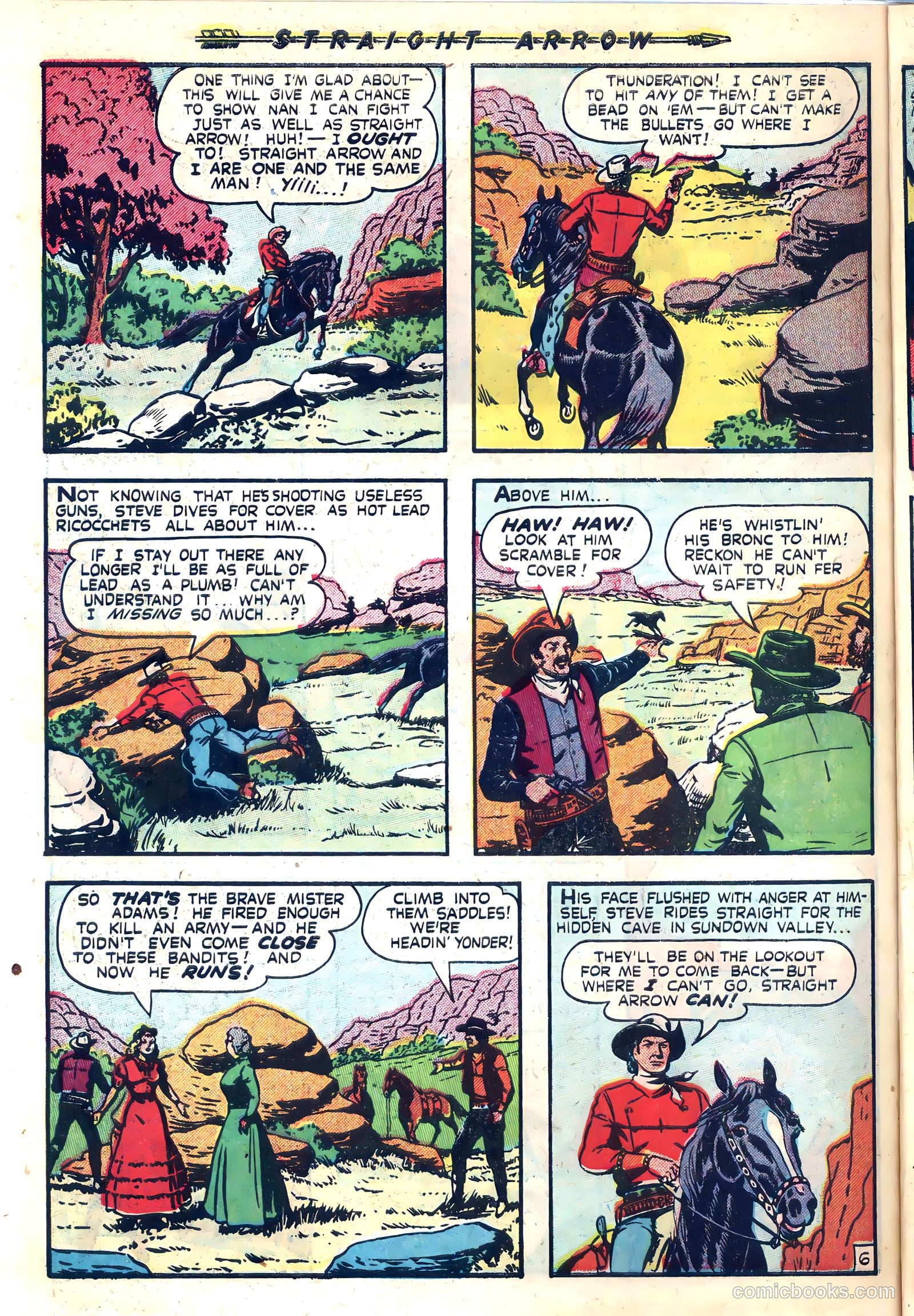 Straight Arrow #22 — page 8 of 36