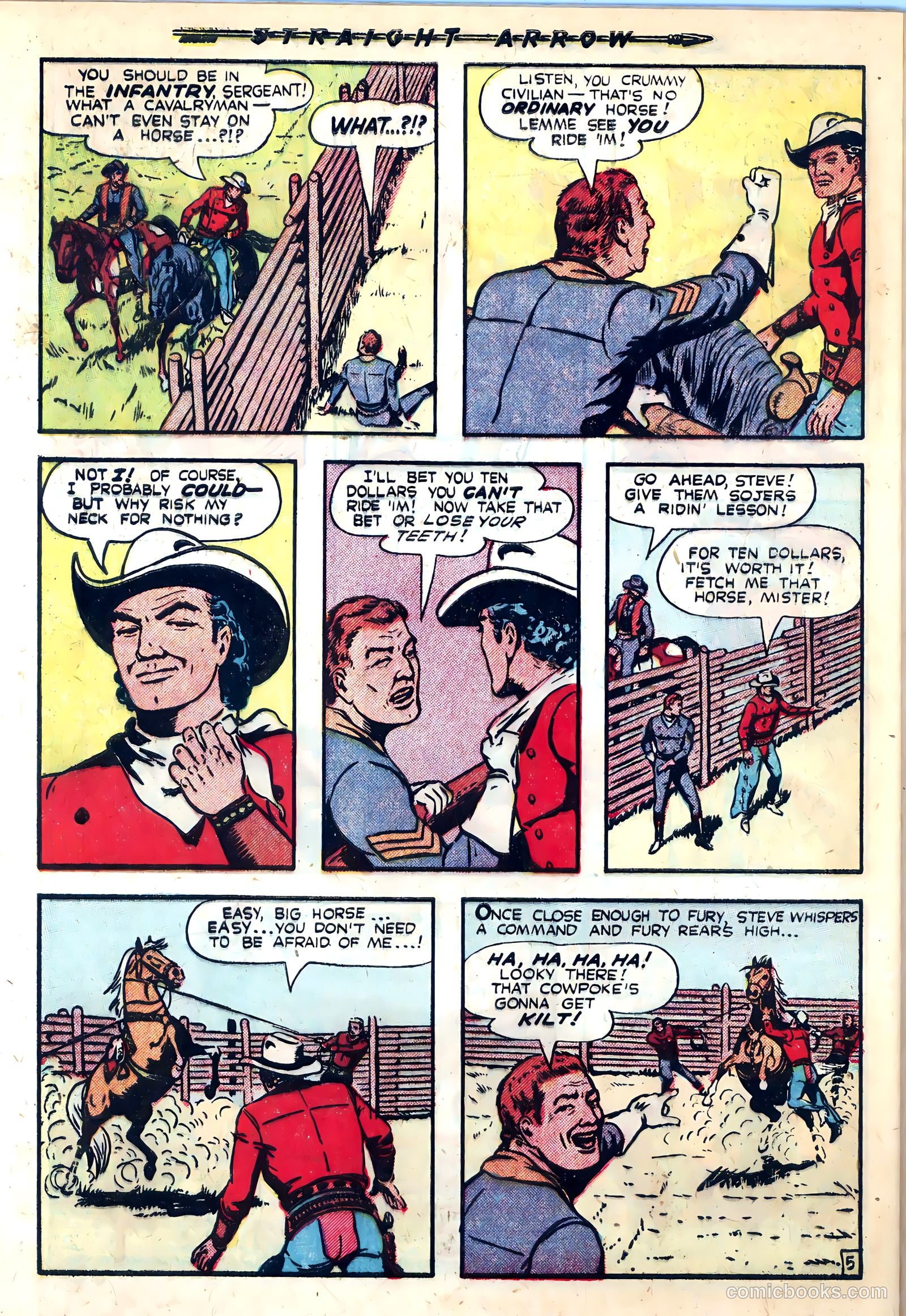Straight Arrow #22 — page 30 of 36