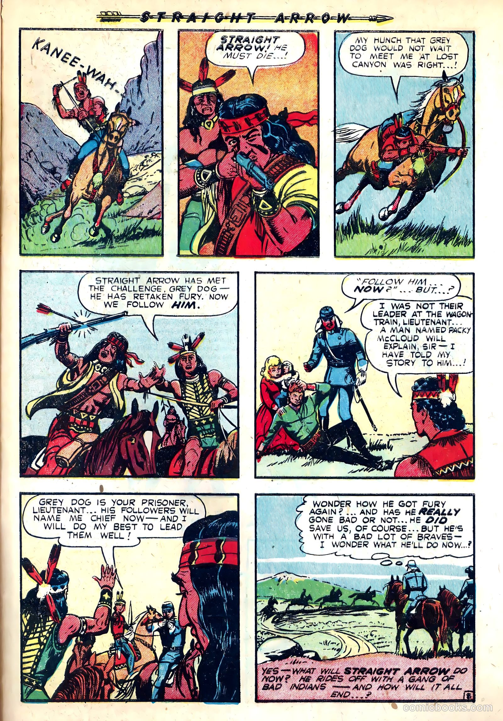 Straight Arrow #22 — page 33 of 36