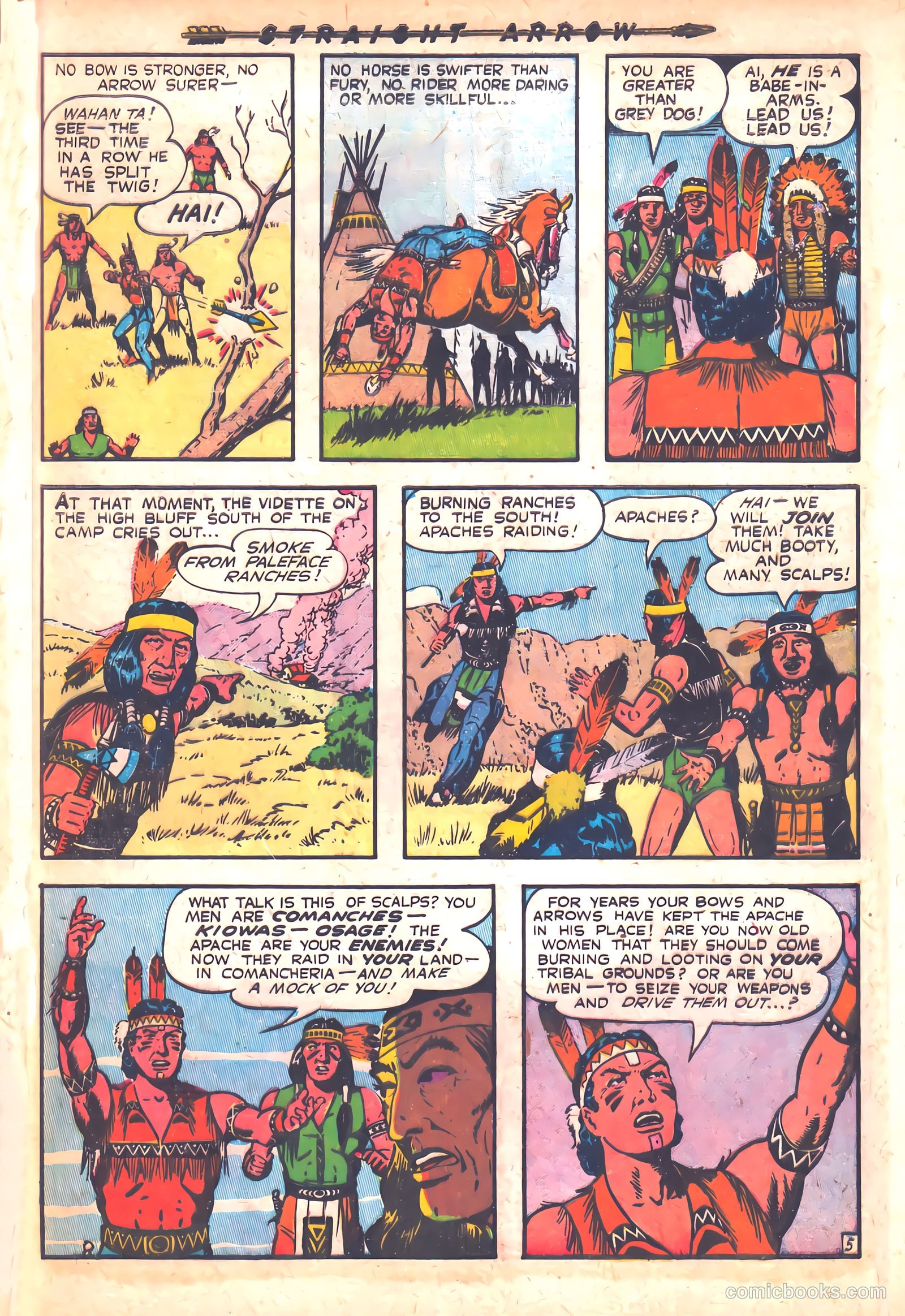 Straight Arrow #23 — page 7 of 36
