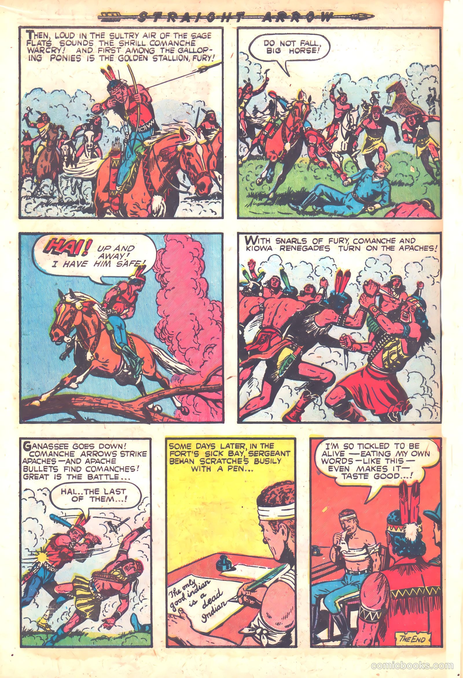 Straight Arrow #23 — page 10 of 36