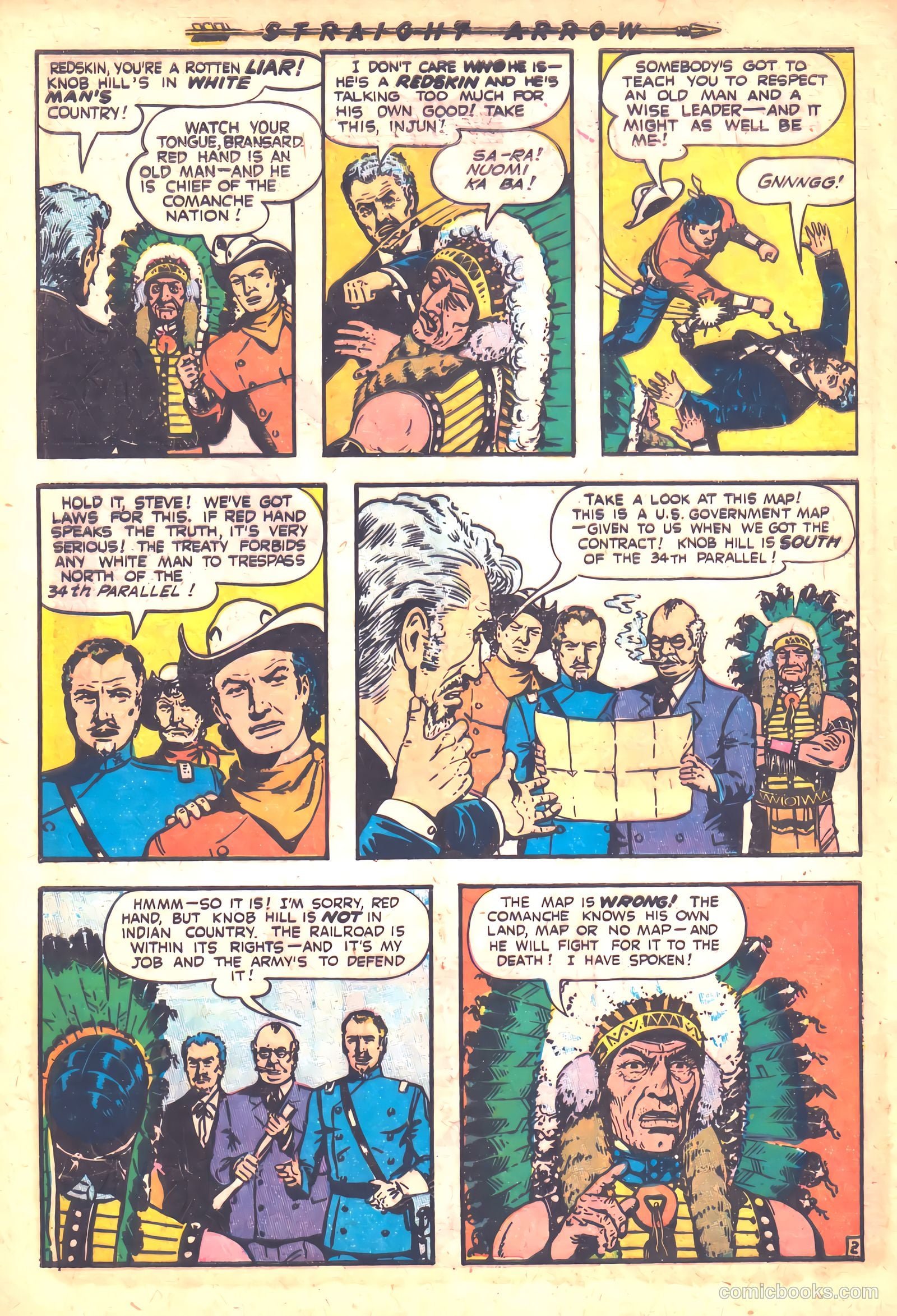 Straight Arrow #23 — page 28 of 36