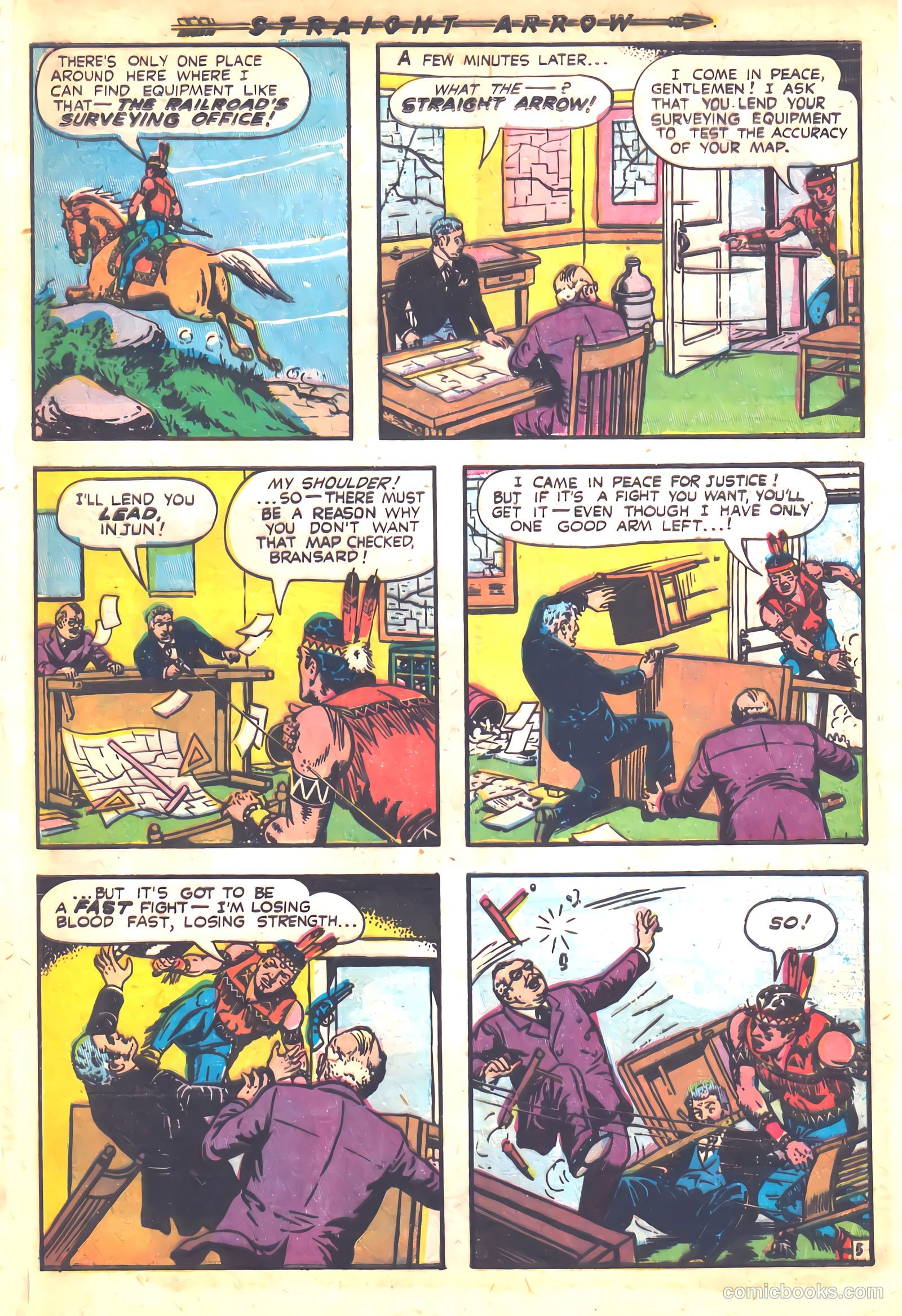 Straight Arrow #23 — page 31 of 36