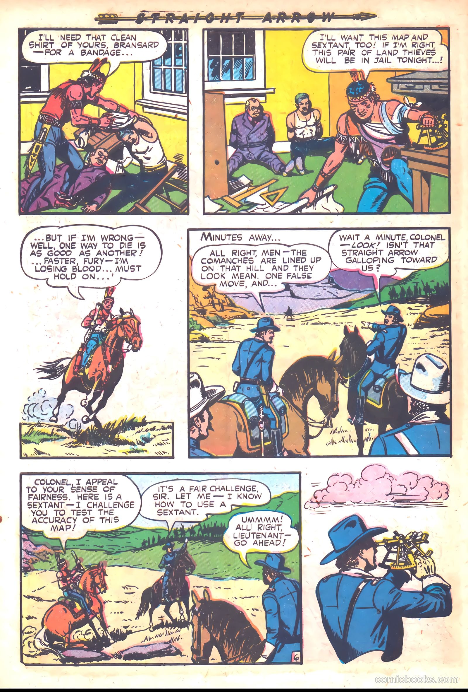 Straight Arrow #23 — page 32 of 36