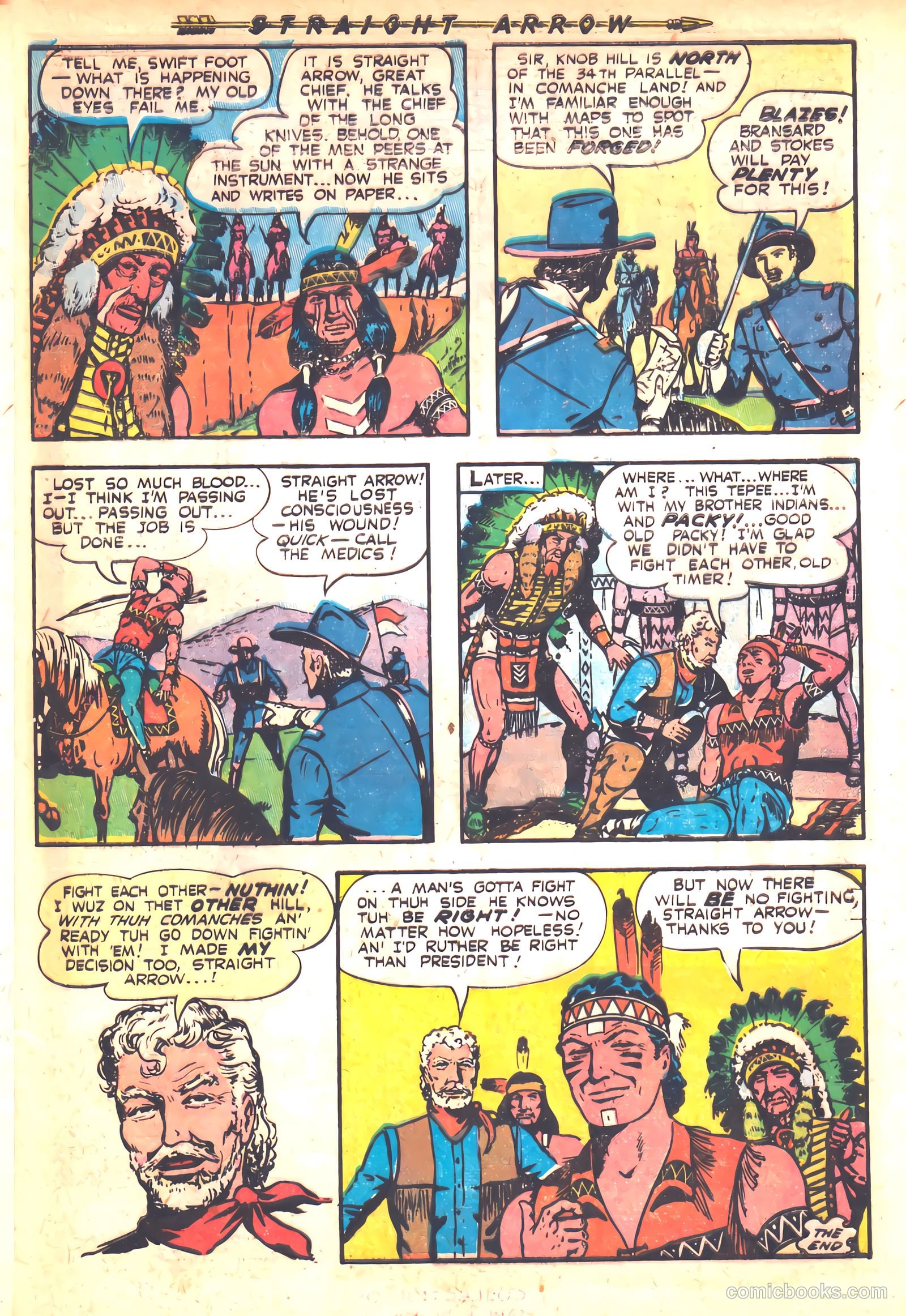 Straight Arrow #23 — page 33 of 36