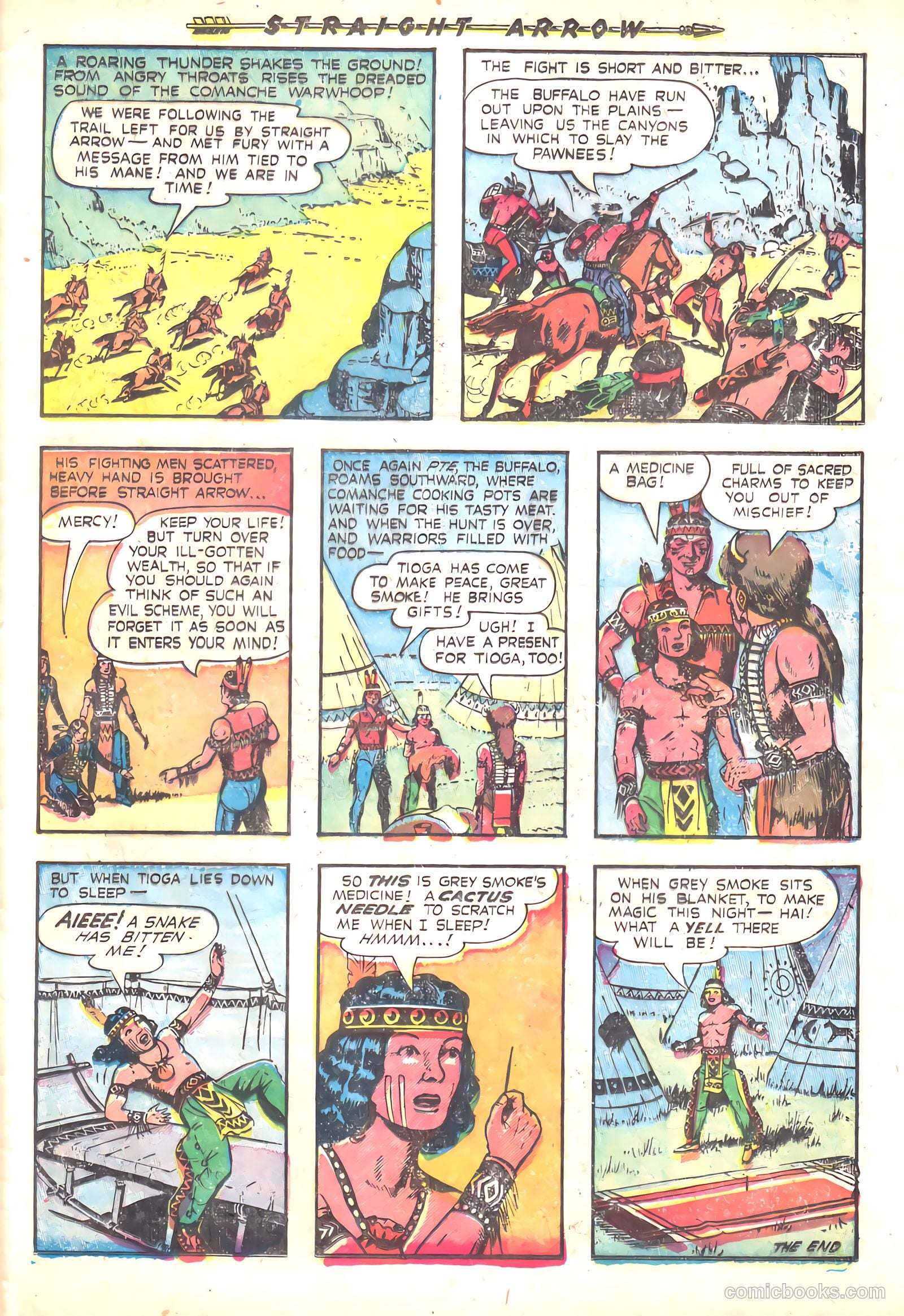 Straight Arrow #24 — page 33 of 36