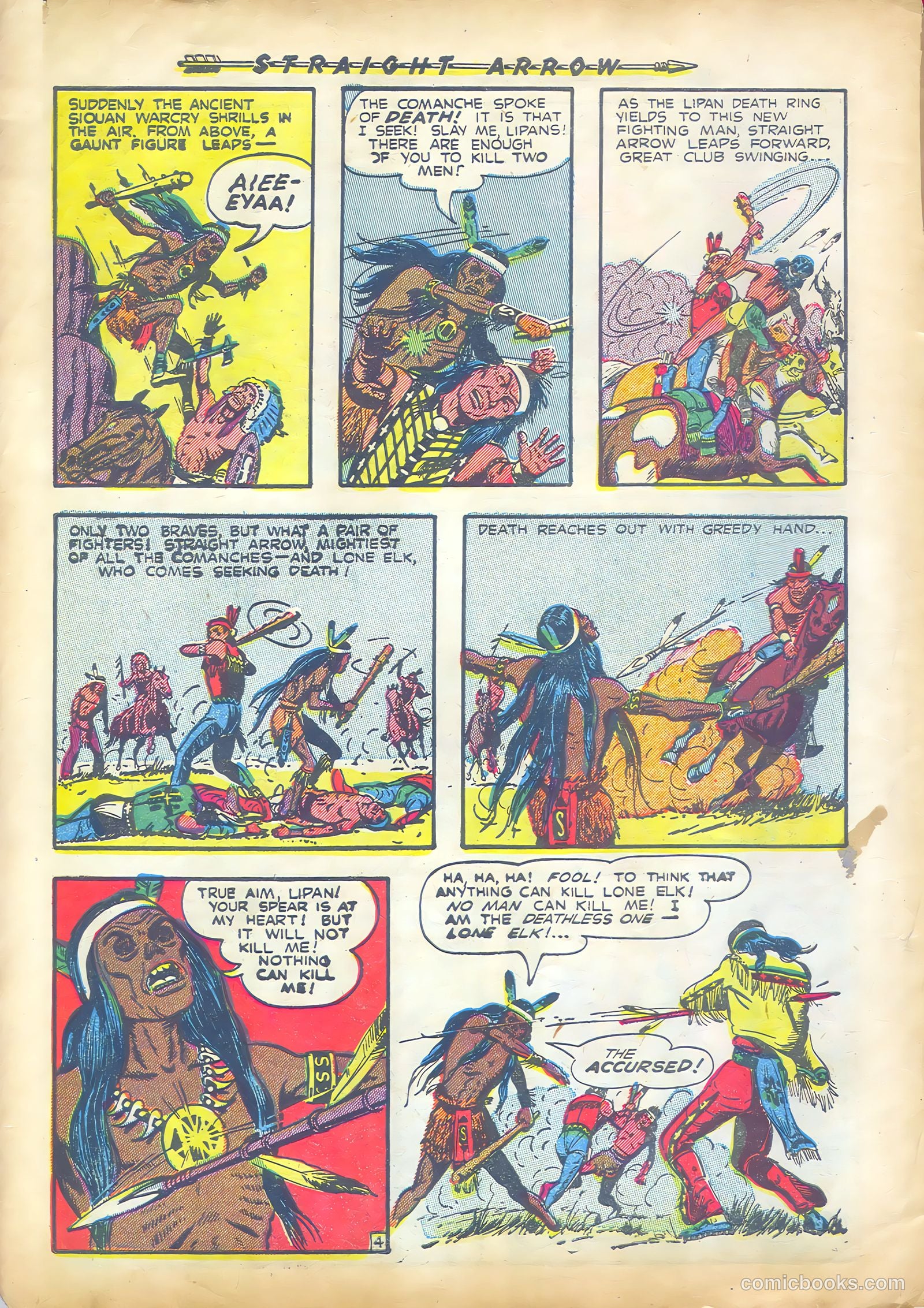 Straight Arrow #25 — page 6 of 36